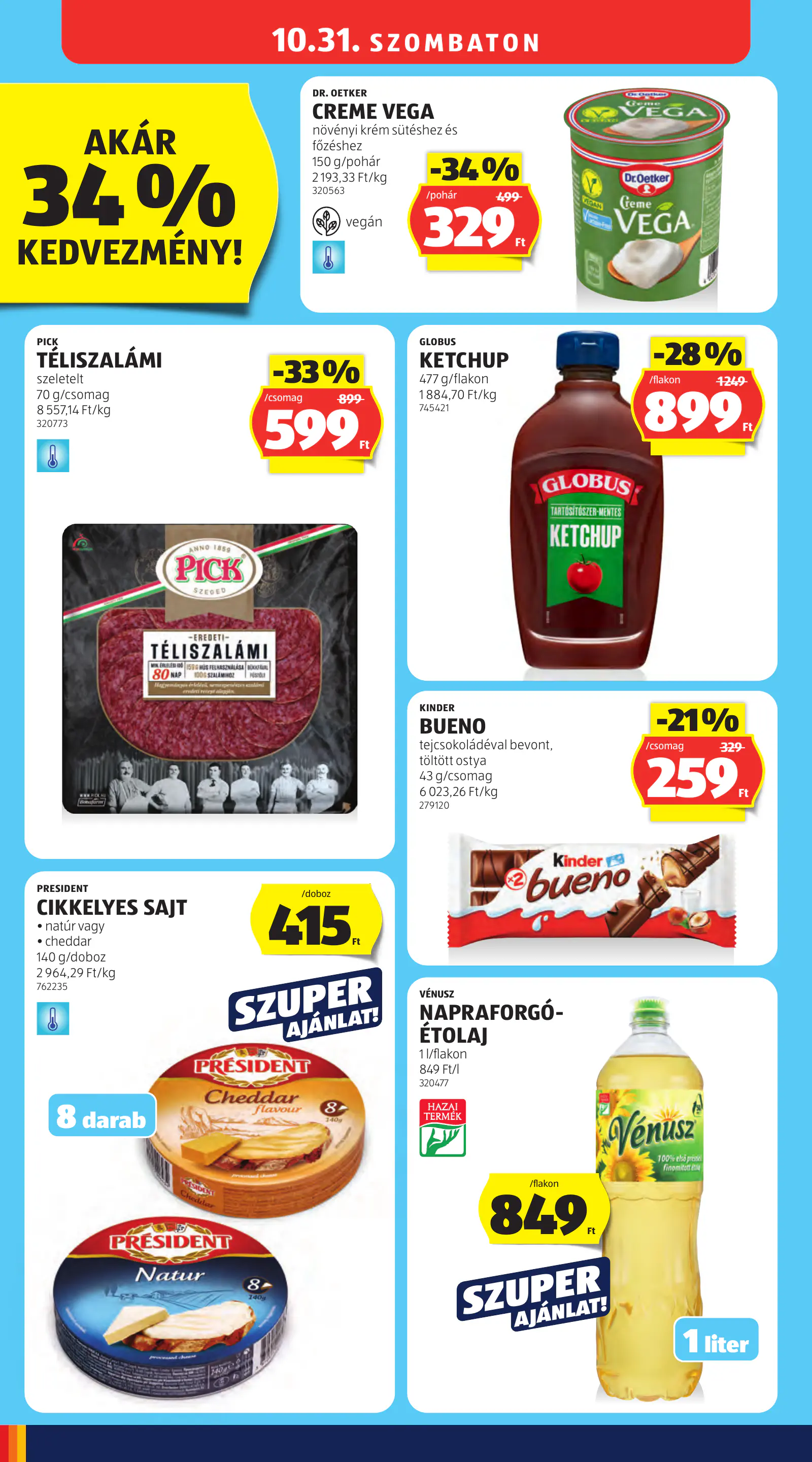 Aldi online akciós újság, 44. hét, 32. oldal (okt. 29. – nov. 4.)