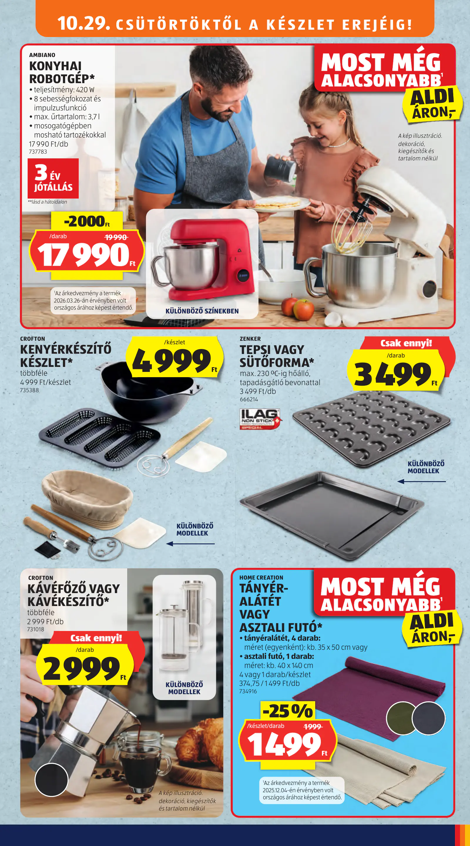 Aldi online akciós újság, 44. hét, 41. oldal (okt. 29. – nov. 4.)
