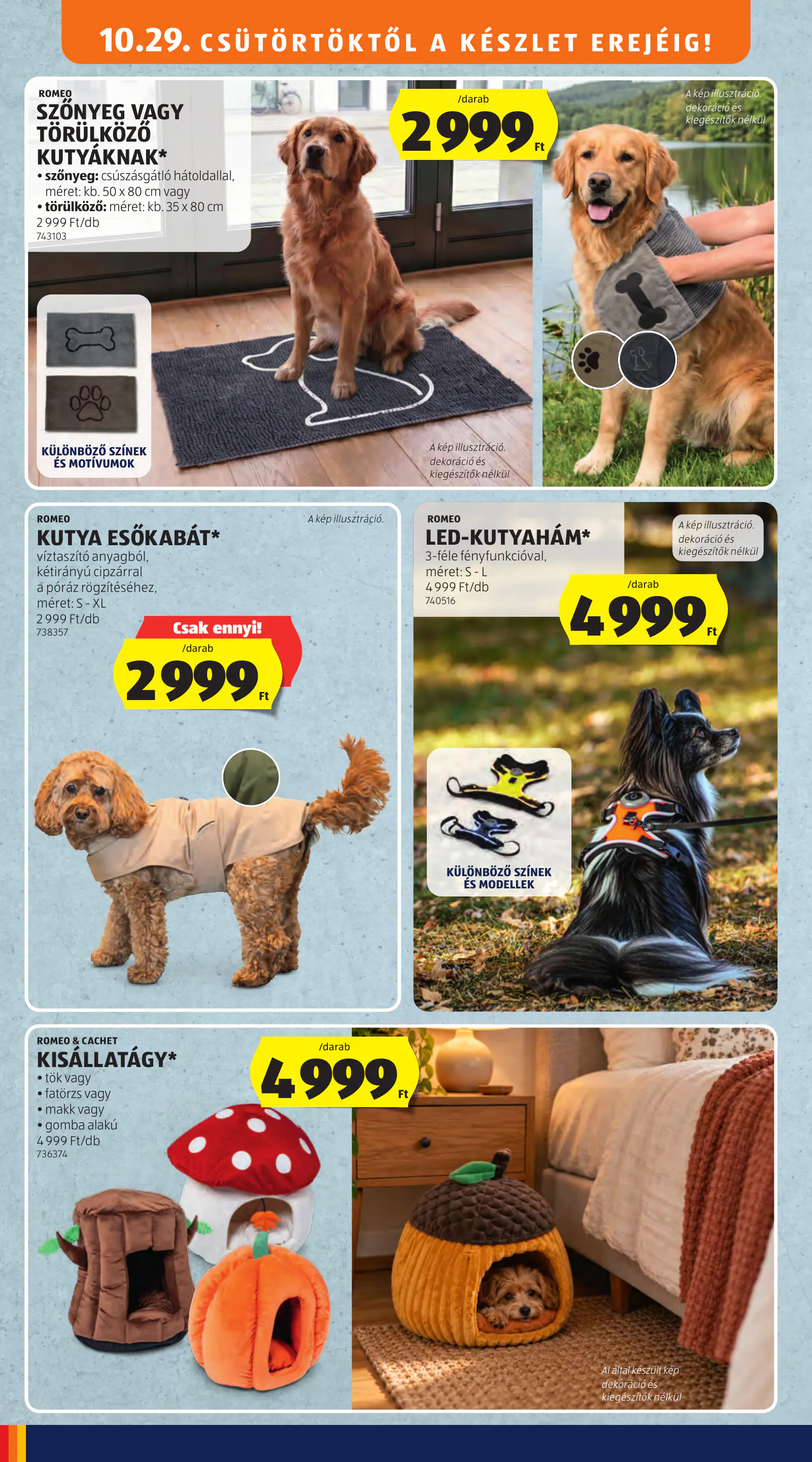 Aldi online akciós újság, 44. hét, 46. oldal (okt. 29. – nov. 4.)