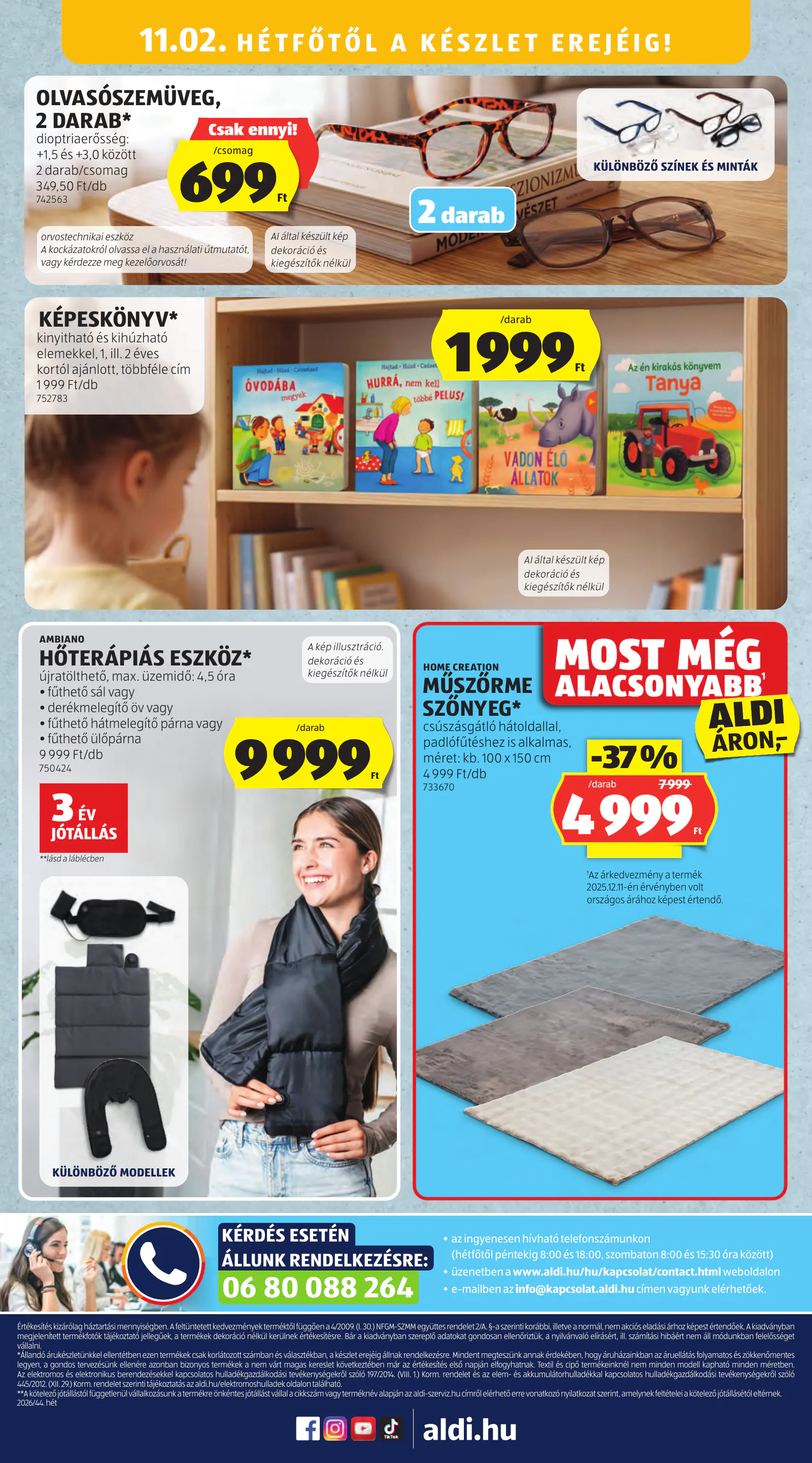Aldi online akciós újság, 44. hét, 52. oldal (okt. 29. – nov. 4.)
