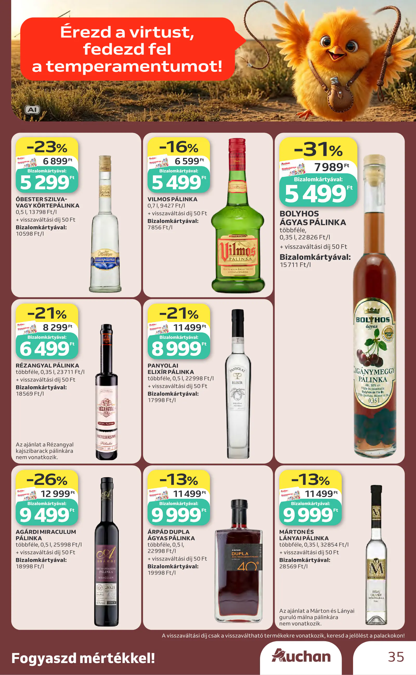 Auchan Bor ajánlataink, 35. oldal (okt. 1–21.)