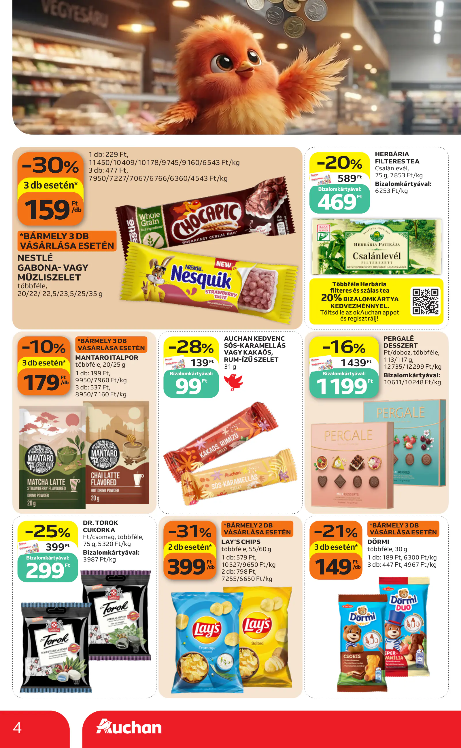 Auchan Filléres ajánlataink, 4. oldal (okt. 29. – nov. 4.)