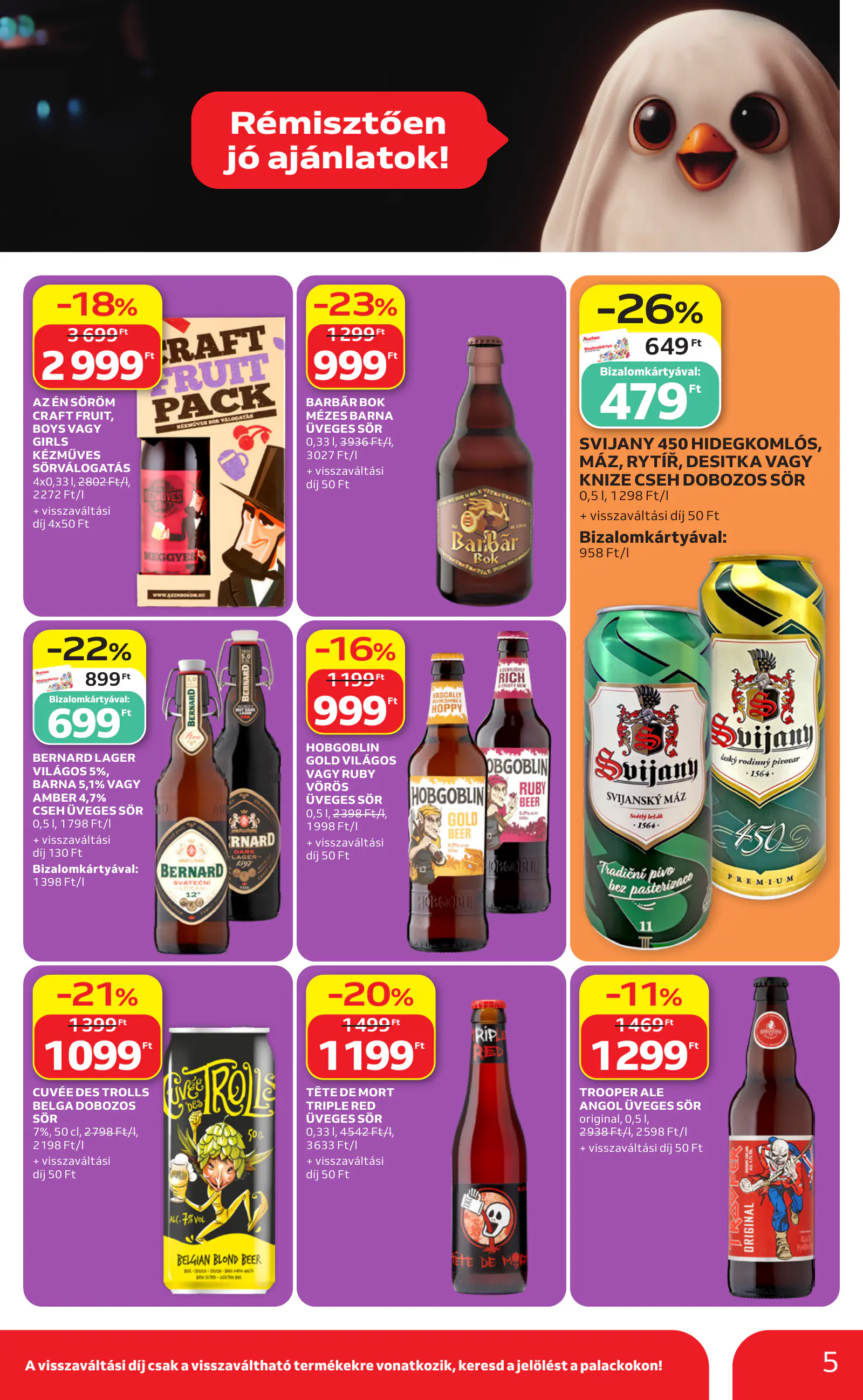 Auchan Halloweeni ajánlataink, 5. oldal (okt. 22–28.)