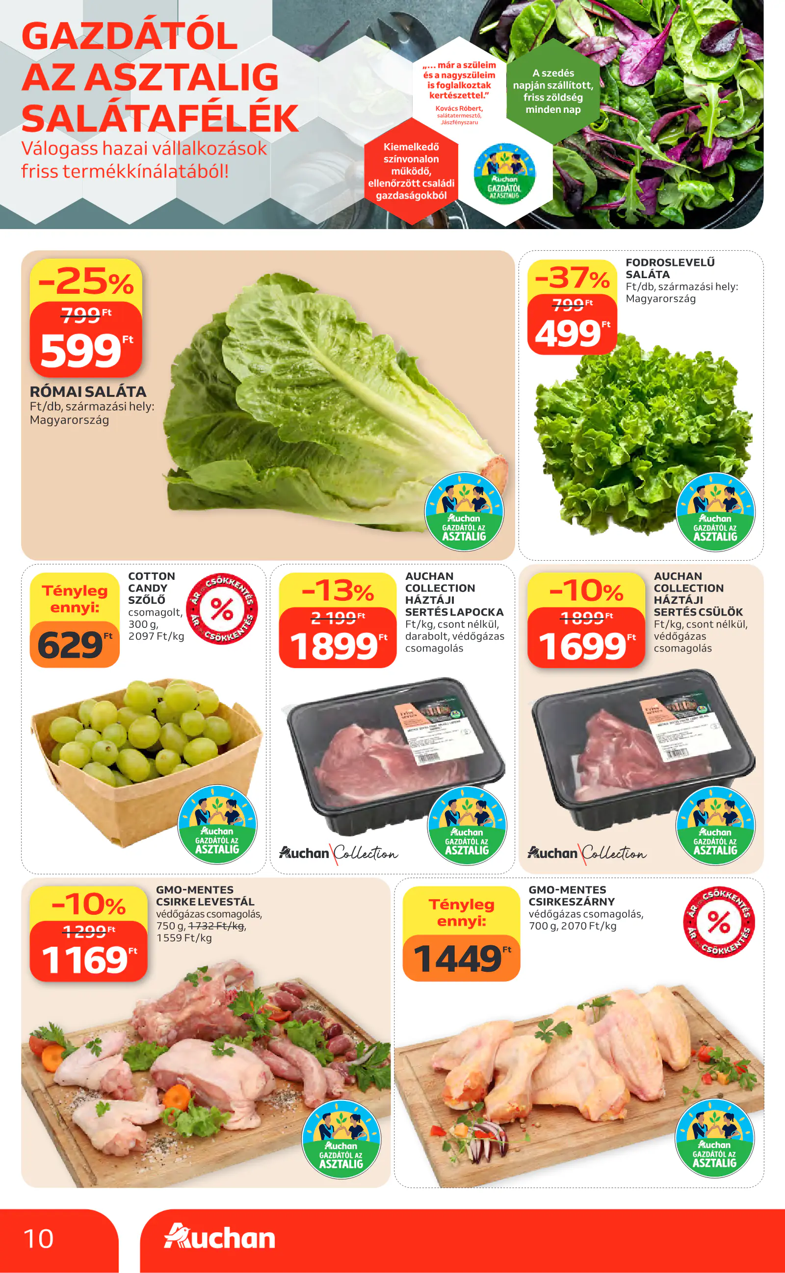 Auchan heti Hipermarket ajánlataink, 10. oldal (okt. 8–14.)