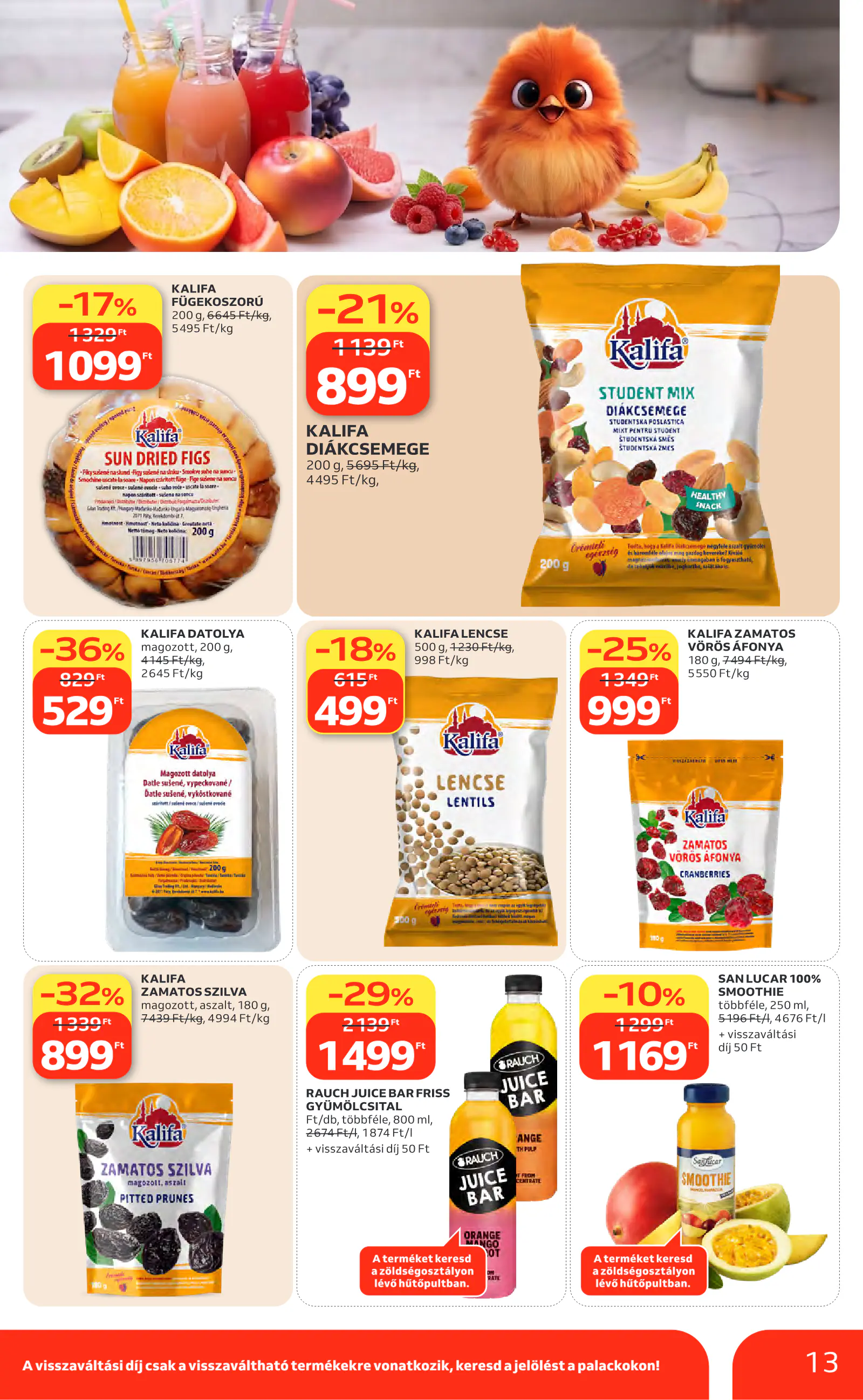 Auchan heti Hipermarket ajánlataink, 13. oldal (okt. 8–14.)