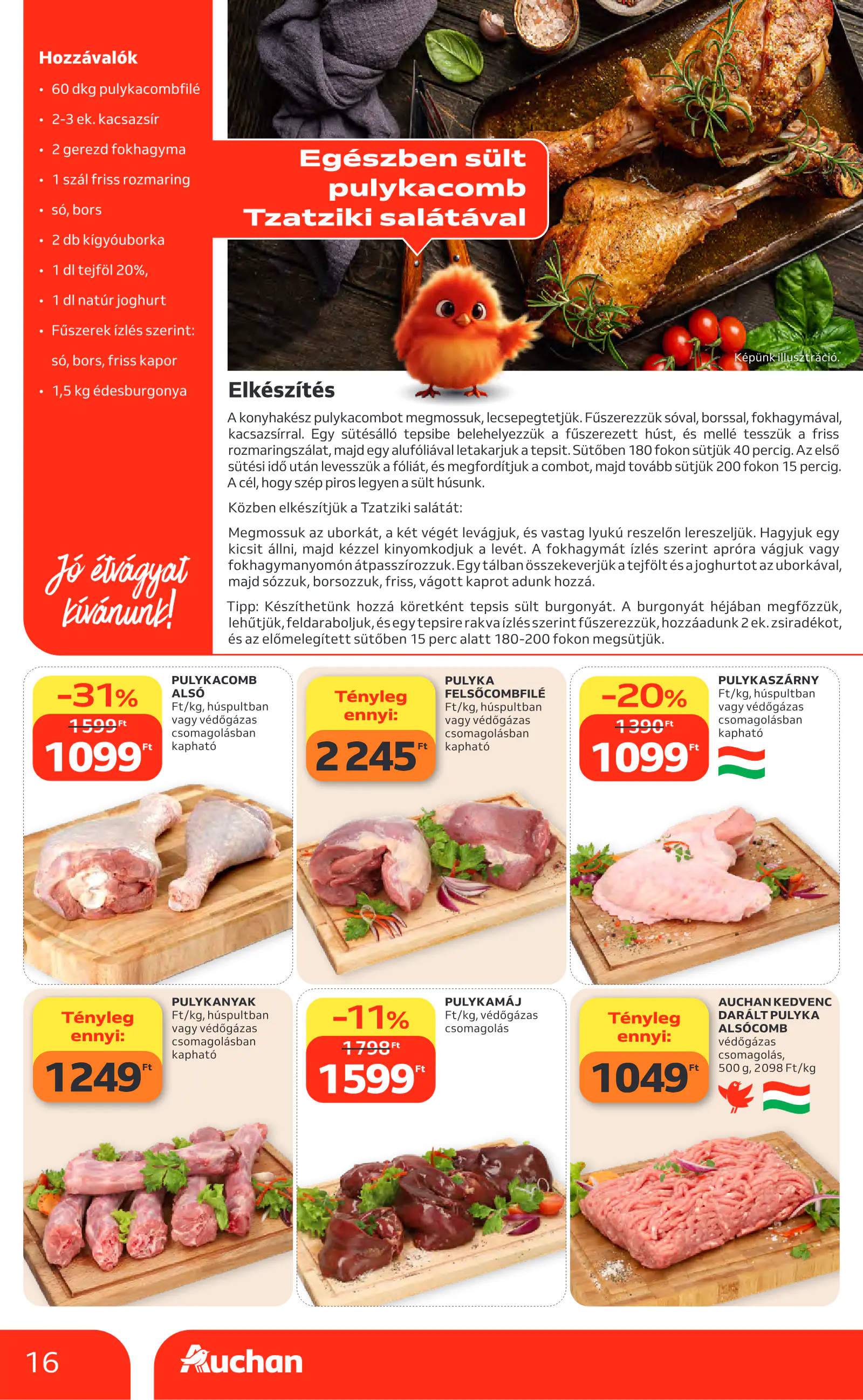 Auchan heti Hipermarket ajánlataink, 16. oldal (okt. 8–14.)