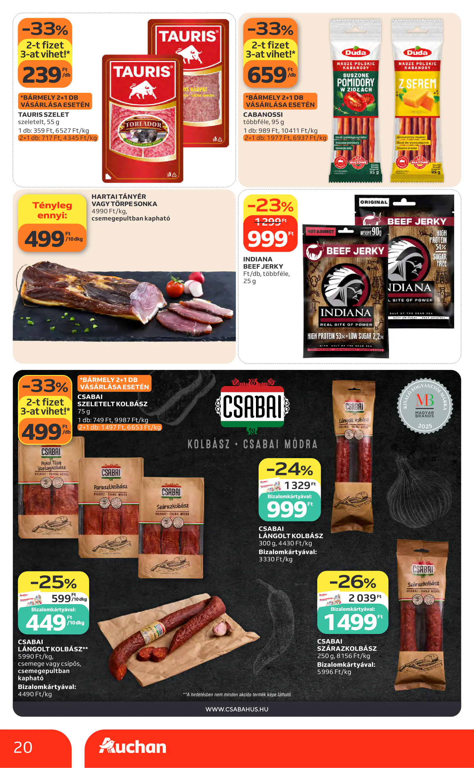 Auchan heti Hipermarket ajánlataink, 20. oldal (okt. 8–14.)