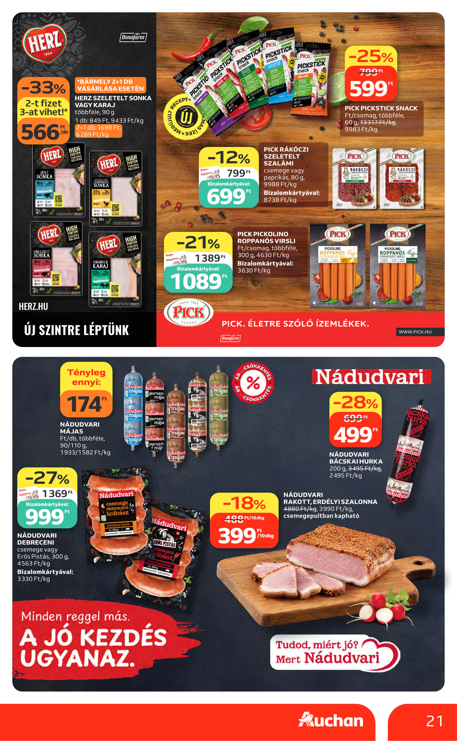 Auchan heti Hipermarket ajánlataink, 21. oldal (okt. 8–14.)