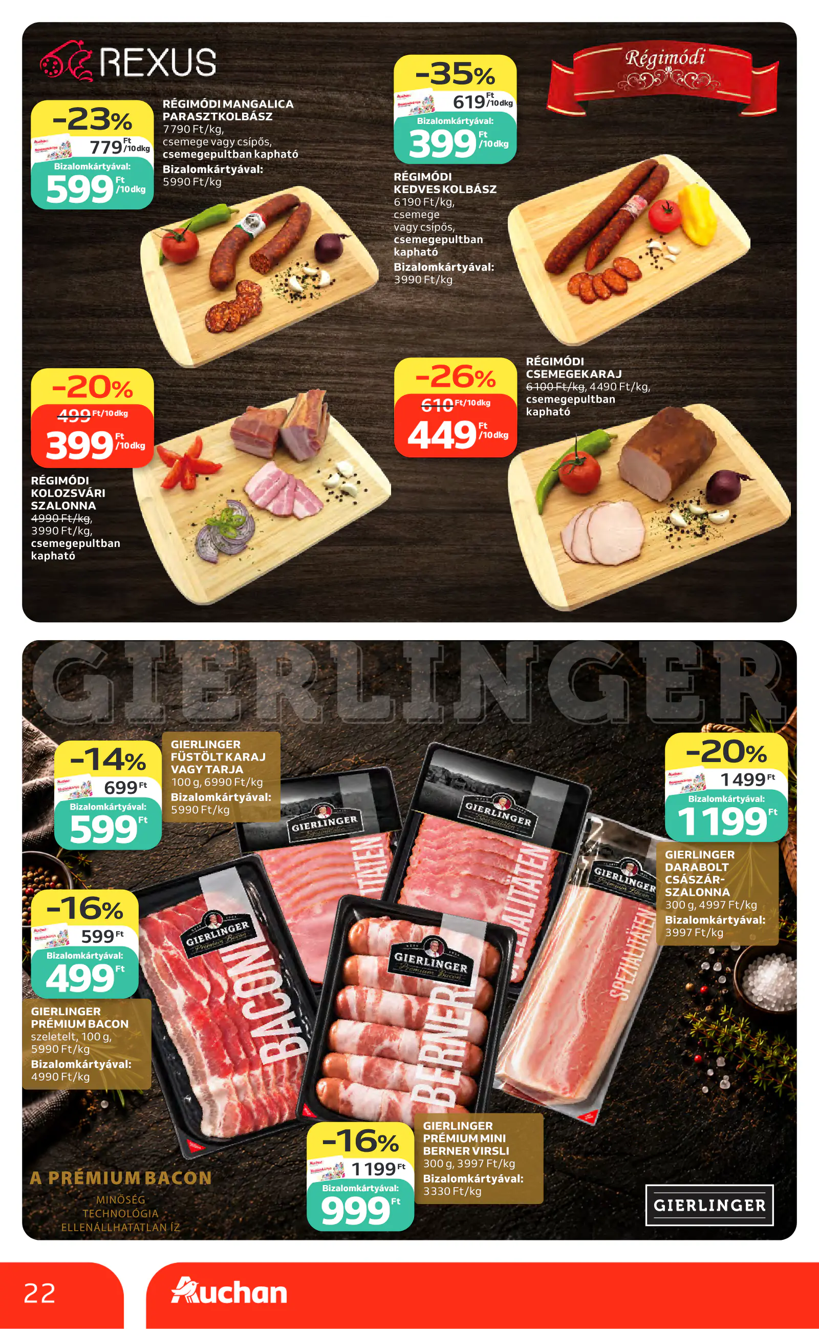 Auchan heti Hipermarket ajánlataink, 22. oldal (okt. 8–14.)