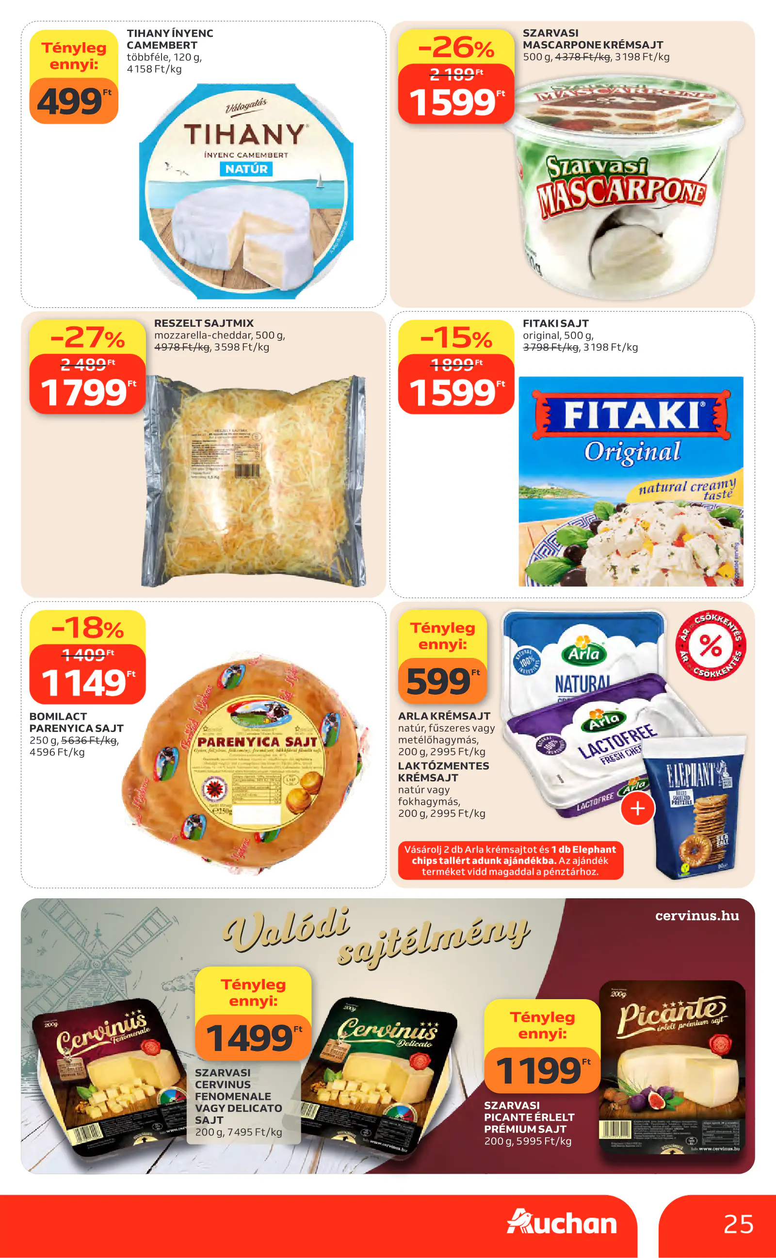 Auchan heti Hipermarket ajánlataink, 25. oldal (okt. 8–14.)