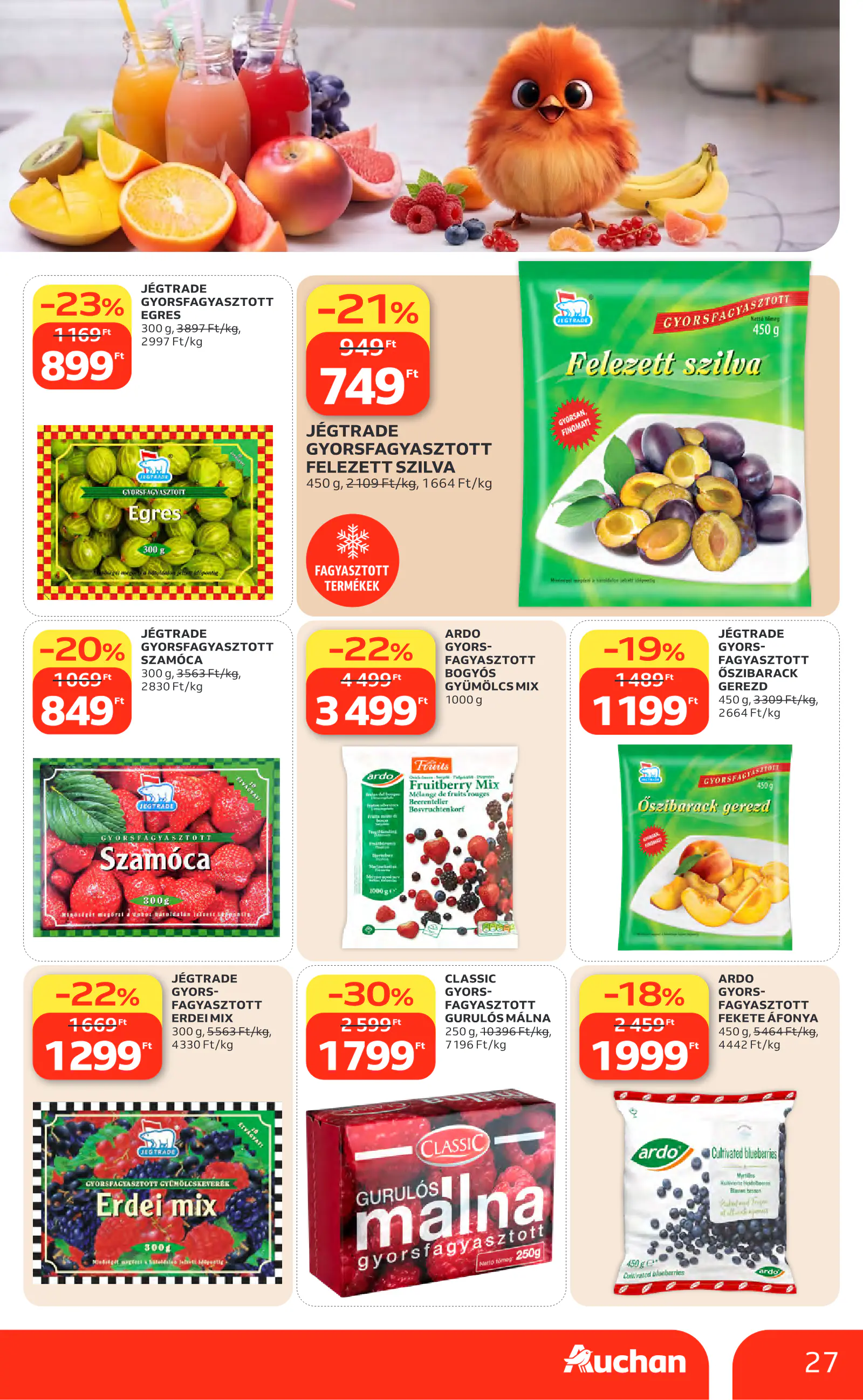 Auchan heti Hipermarket ajánlataink, 27. oldal (okt. 8–14.)