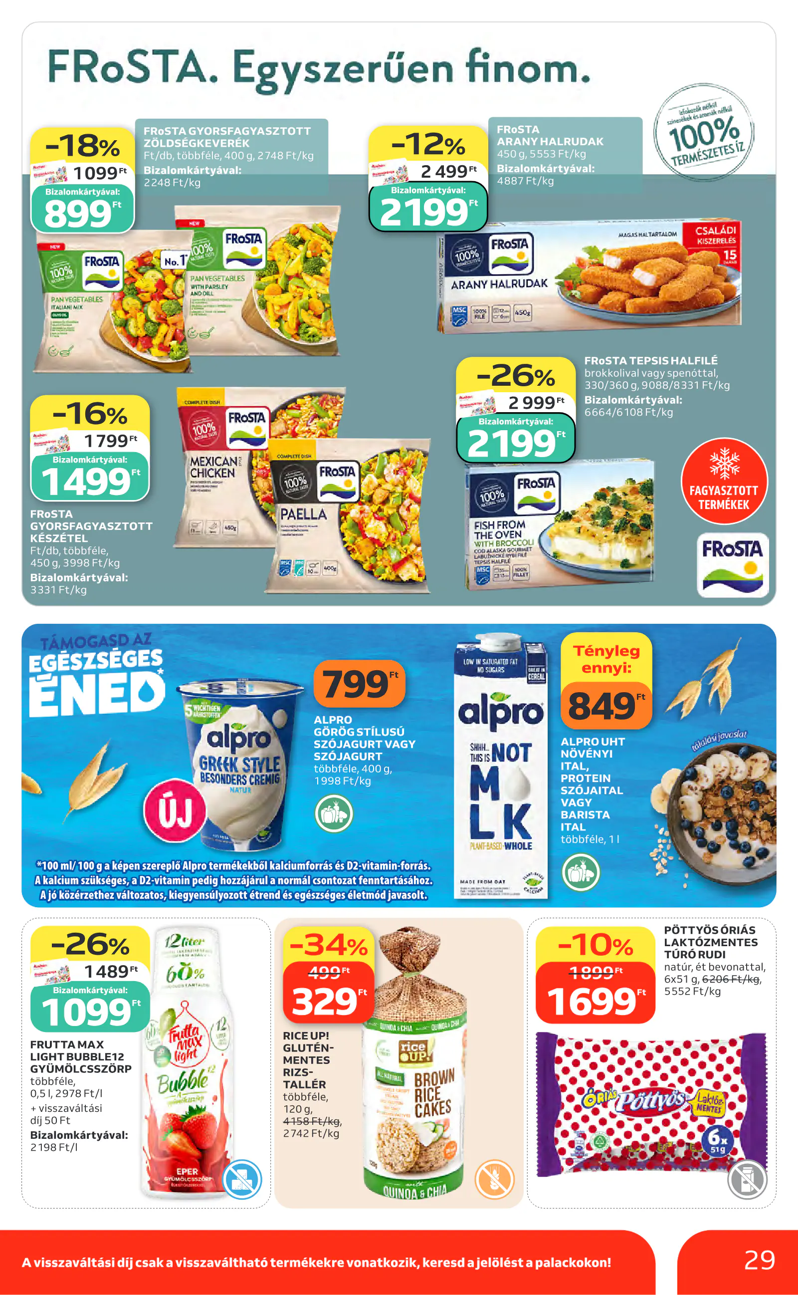 Auchan heti Hipermarket ajánlataink, 29. oldal (okt. 8–14.)