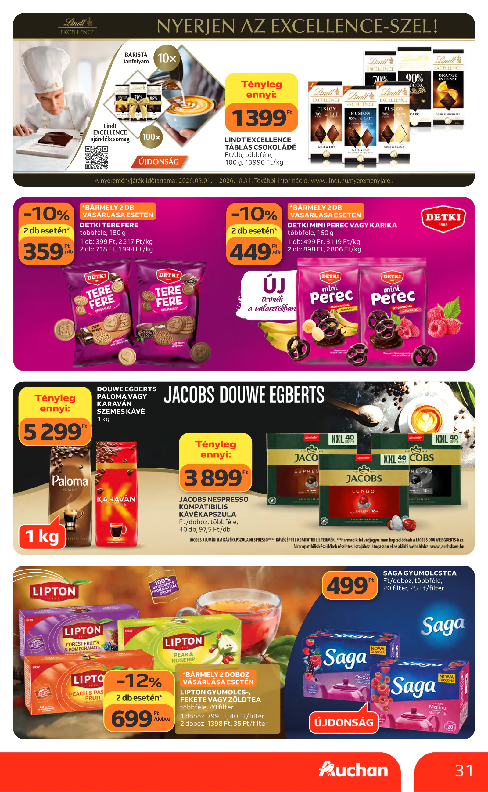 Auchan heti Hipermarket ajánlataink, 31. oldal (okt. 8–14.)