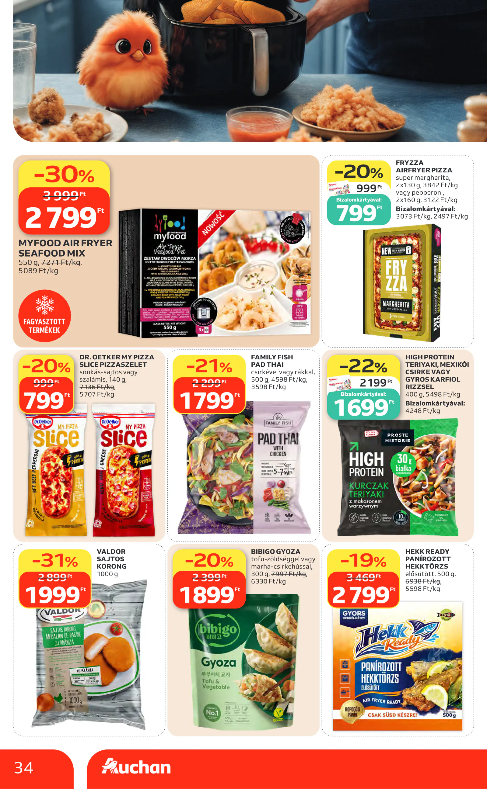 Auchan heti Hipermarket ajánlataink, 34. oldal (okt. 8–14.)