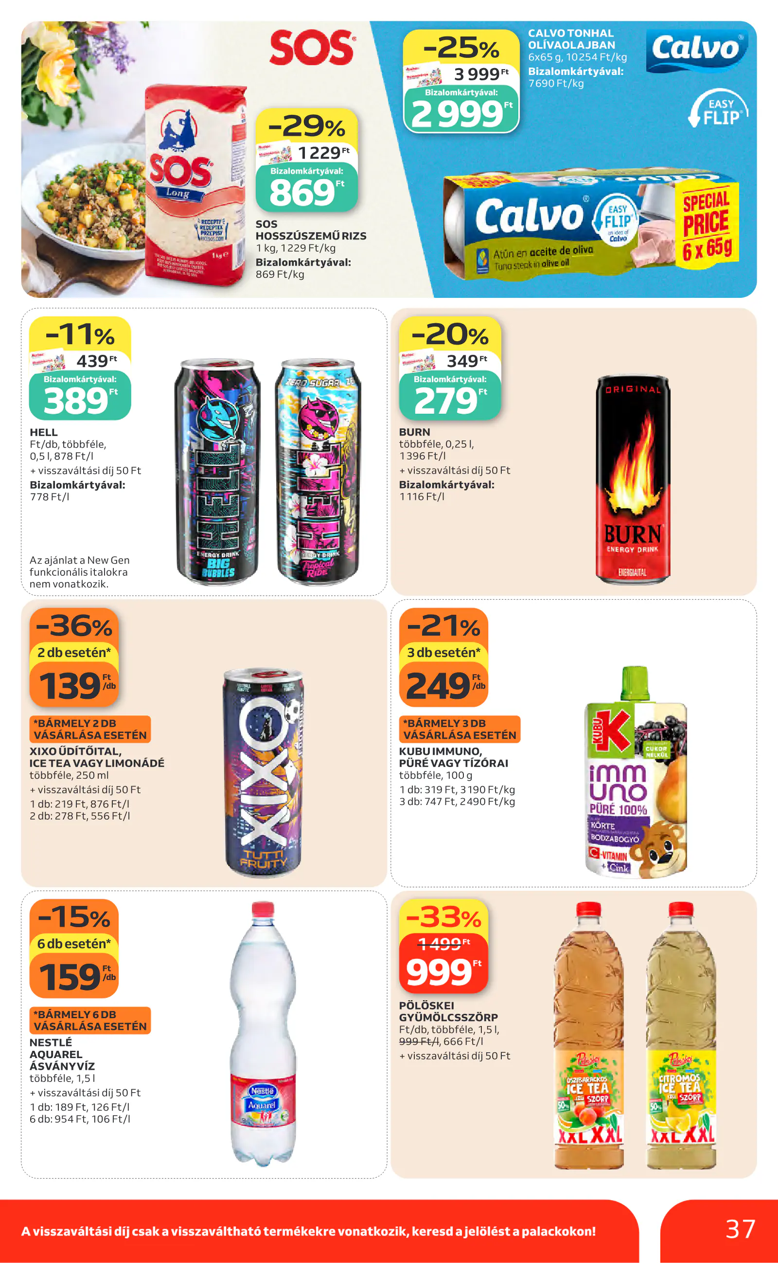 Auchan heti Hipermarket ajánlataink, 37. oldal (okt. 8–14.)