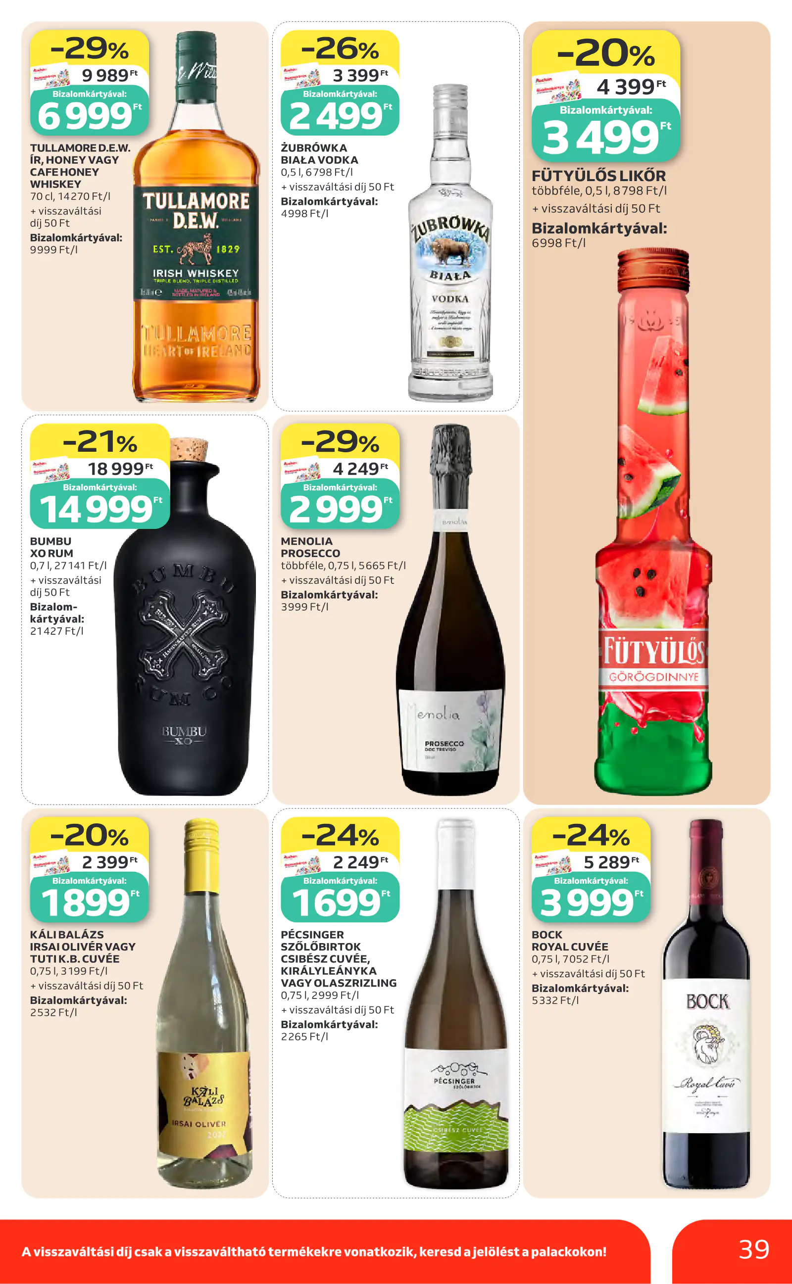 Auchan heti Hipermarket ajánlataink, 39. oldal (okt. 8–14.)