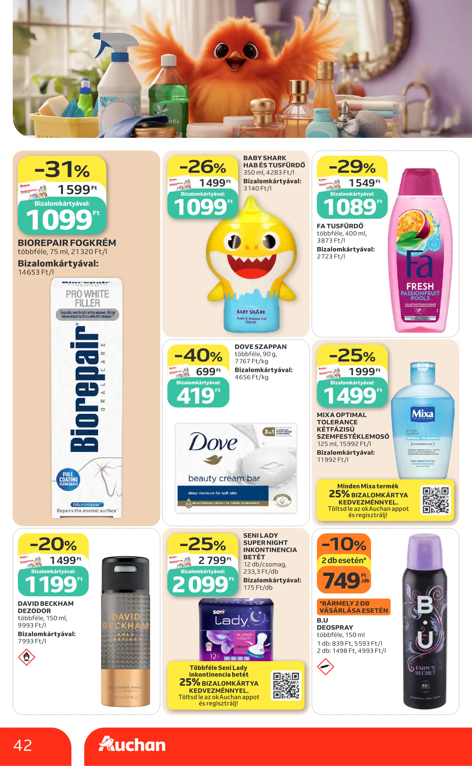 Auchan heti Hipermarket ajánlataink, 42. oldal (okt. 8–14.)
