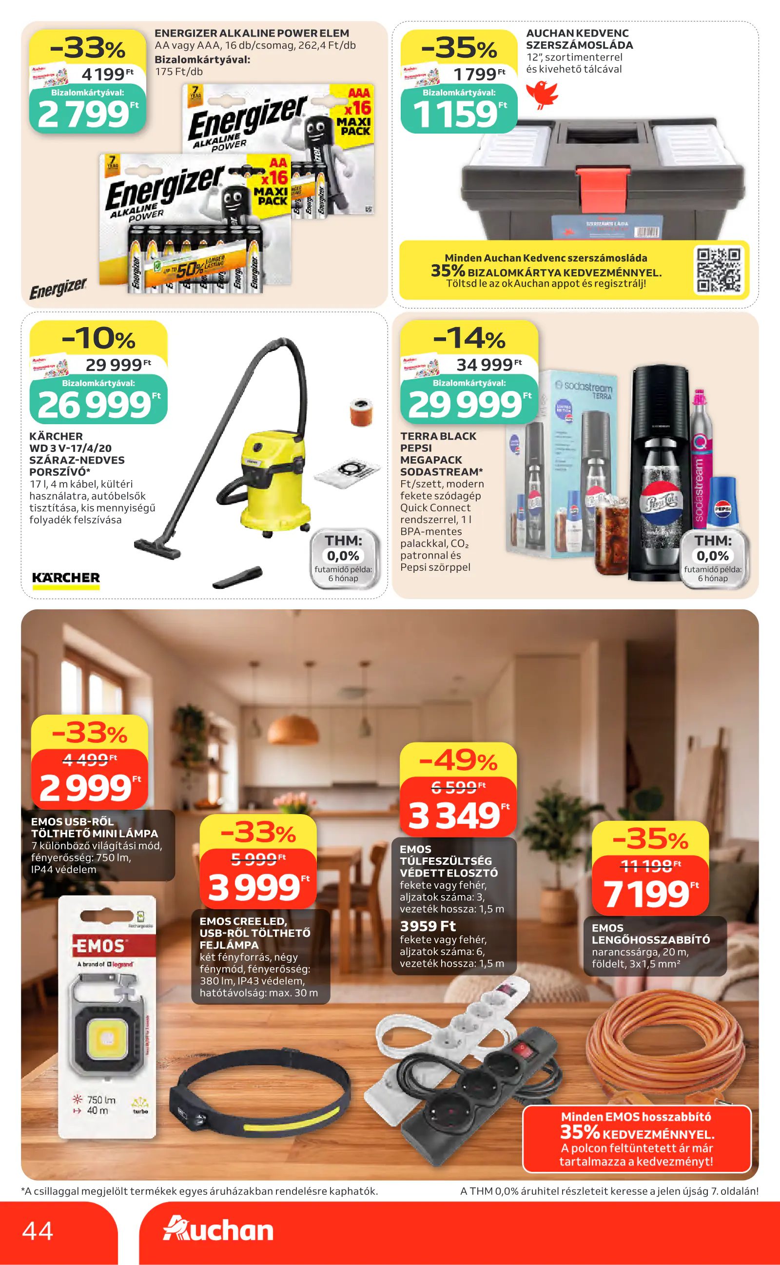 Auchan heti Hipermarket ajánlataink, 44. oldal (okt. 8–14.)