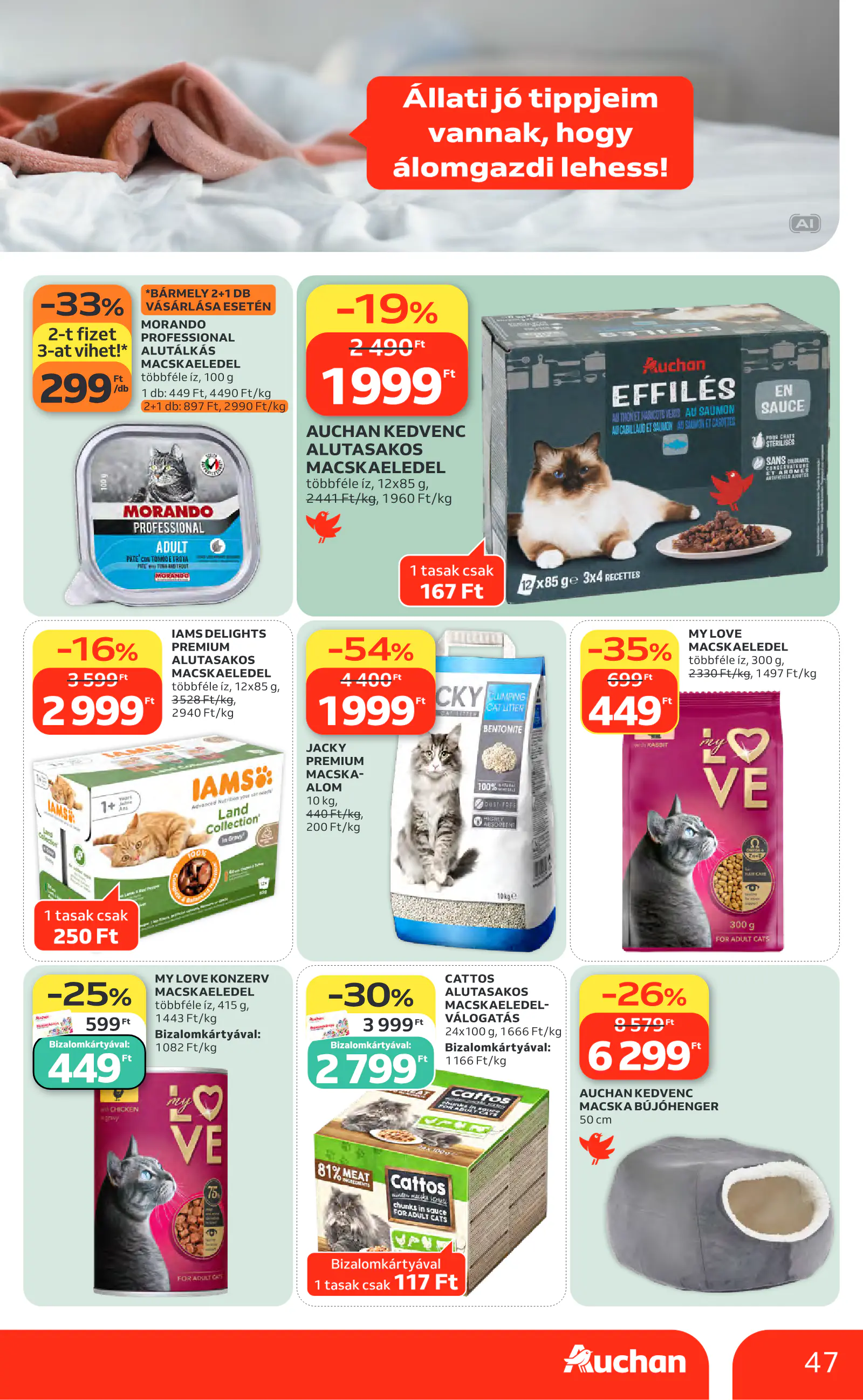 Auchan heti Hipermarket ajánlataink, 47. oldal (okt. 8–14.)