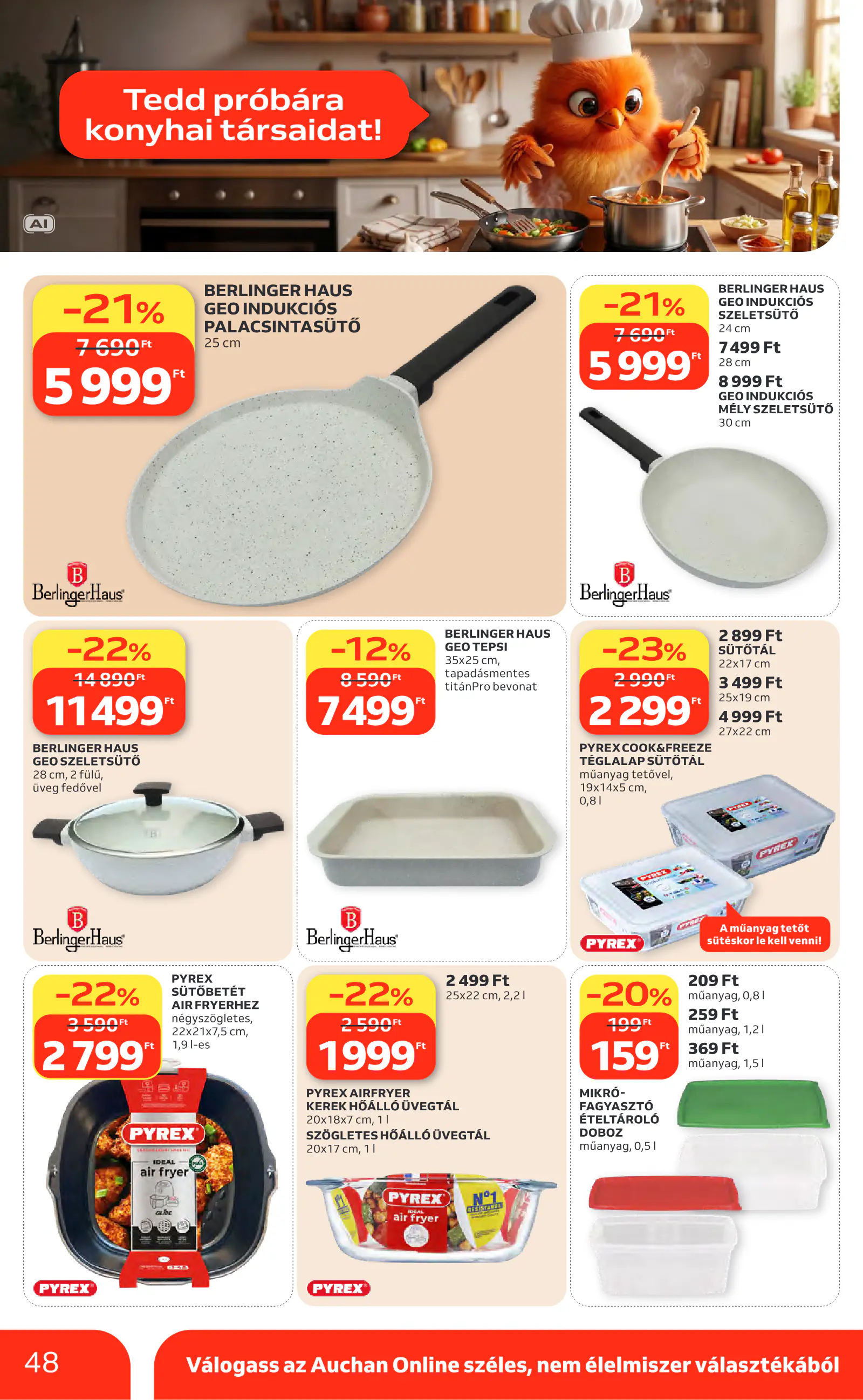 Auchan heti Hipermarket ajánlataink, 48. oldal (okt. 8–14.)