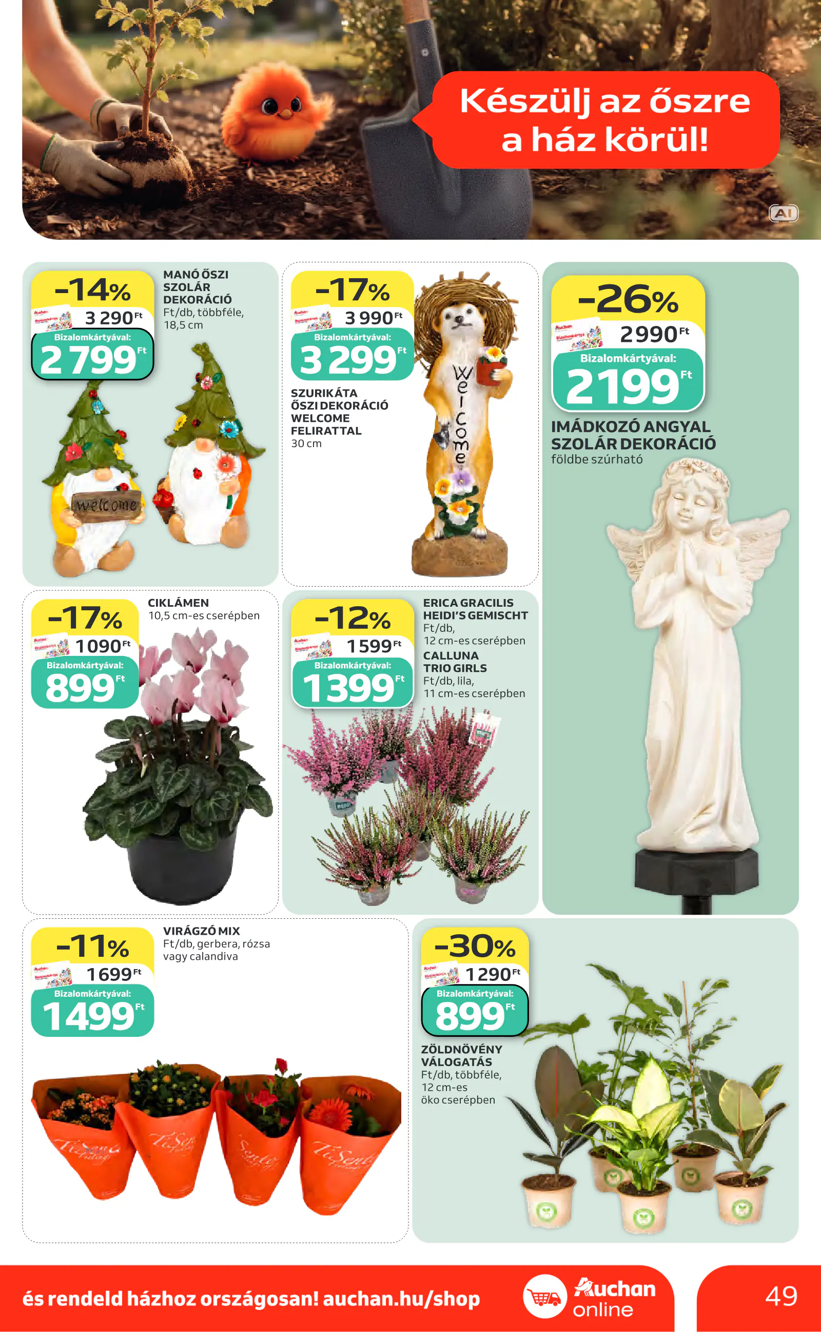 Auchan heti Hipermarket ajánlataink, 49. oldal (okt. 8–14.)
