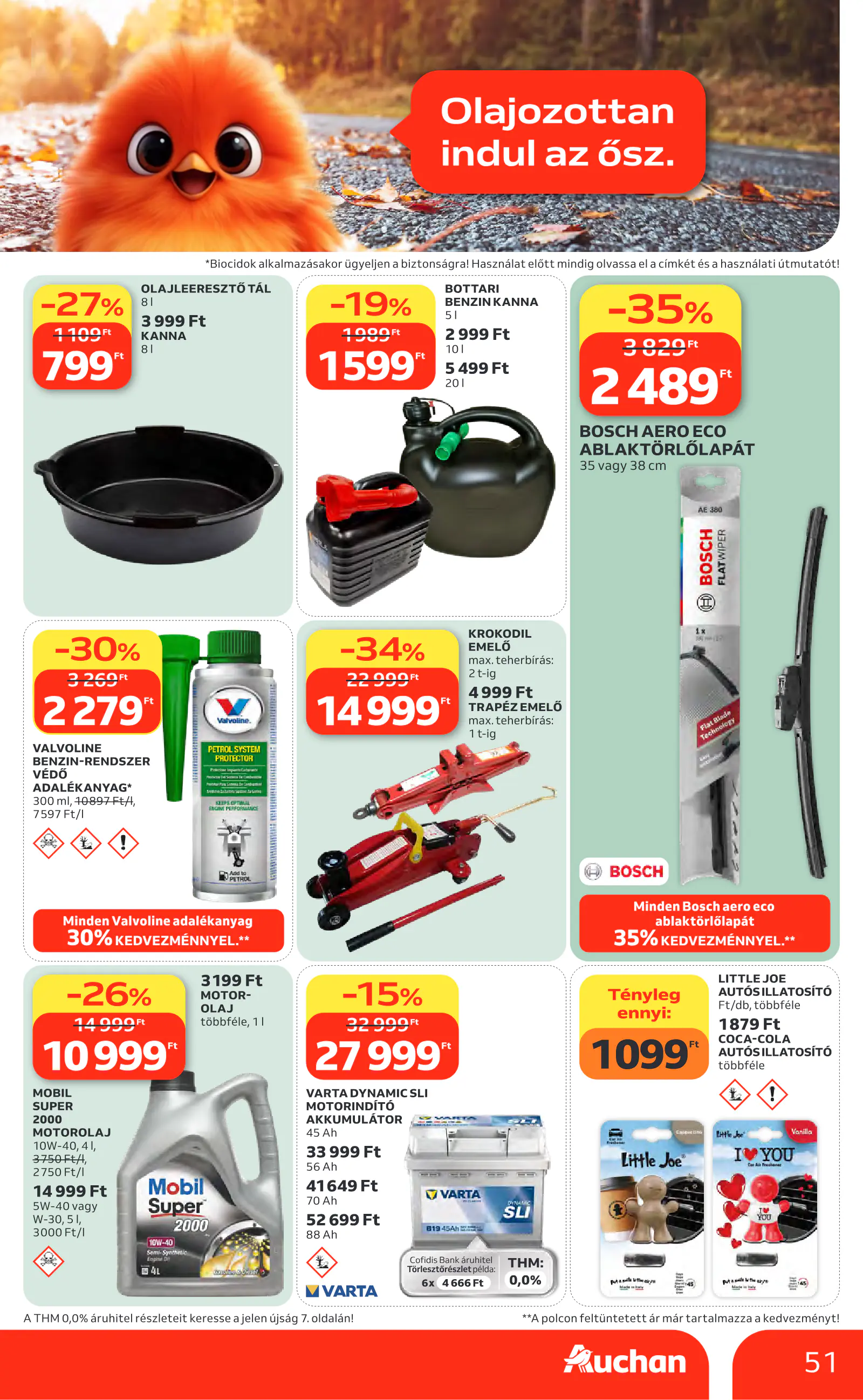 Auchan heti Hipermarket ajánlataink, 51. oldal (okt. 8–14.)