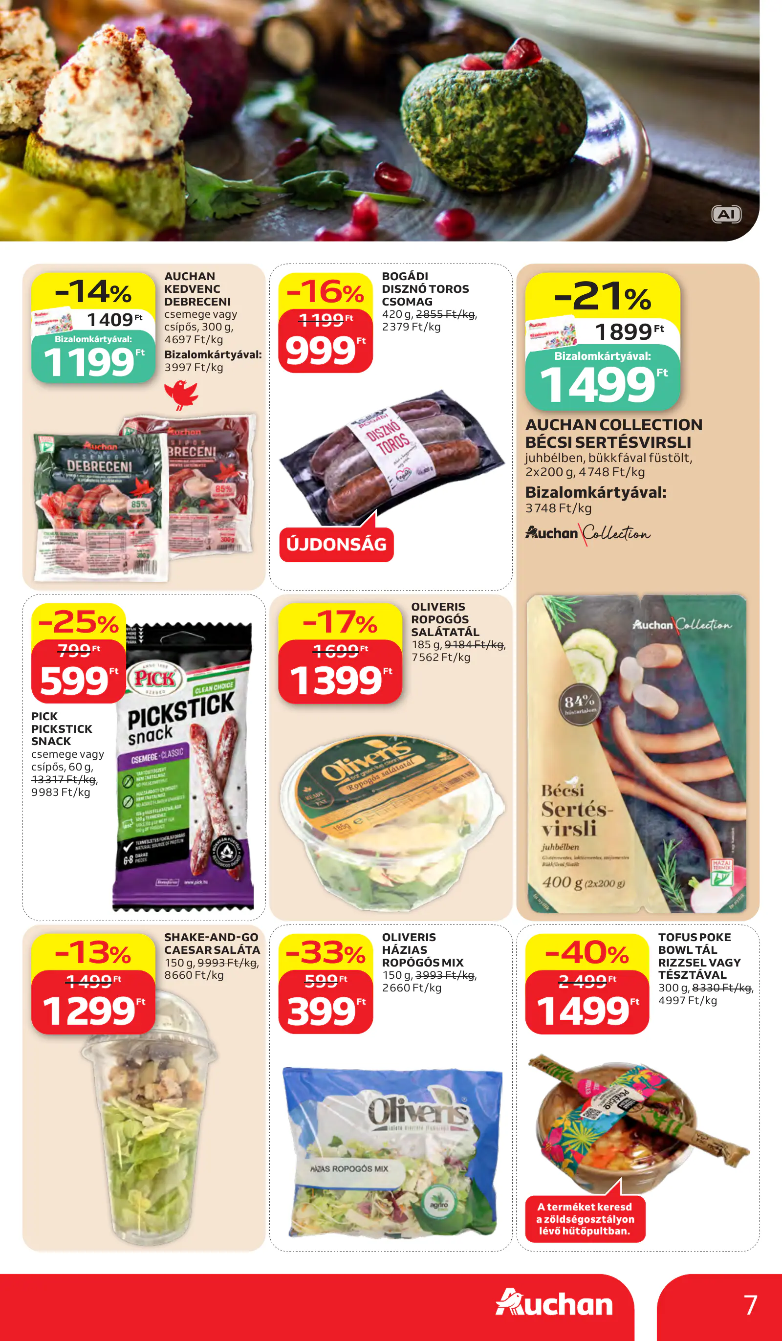 Auchan heti Hipermarket ajánlataink, 7. oldal (okt. 15–21.)