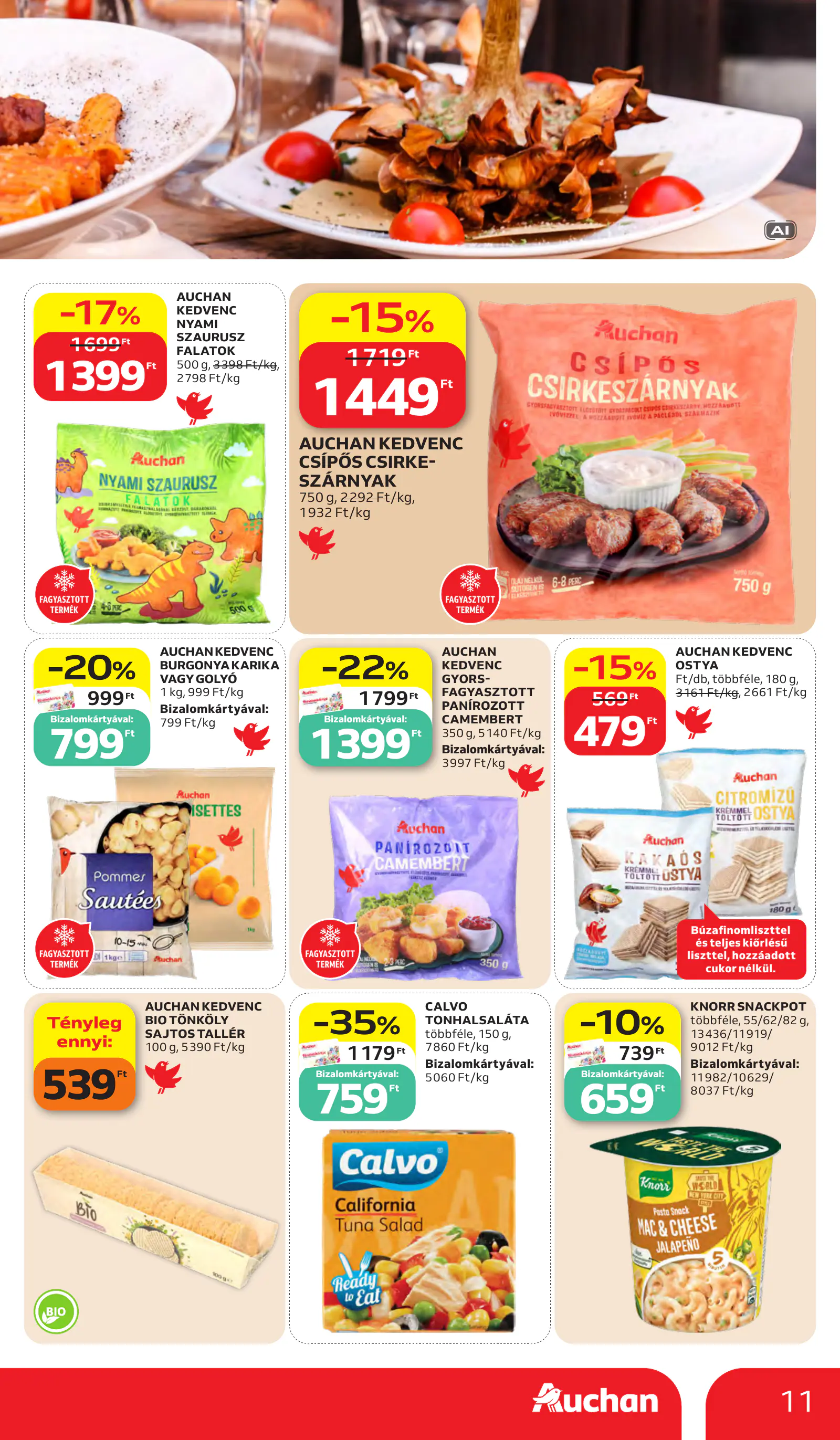 Auchan heti Hipermarket ajánlataink, 11. oldal (okt. 15–21.)