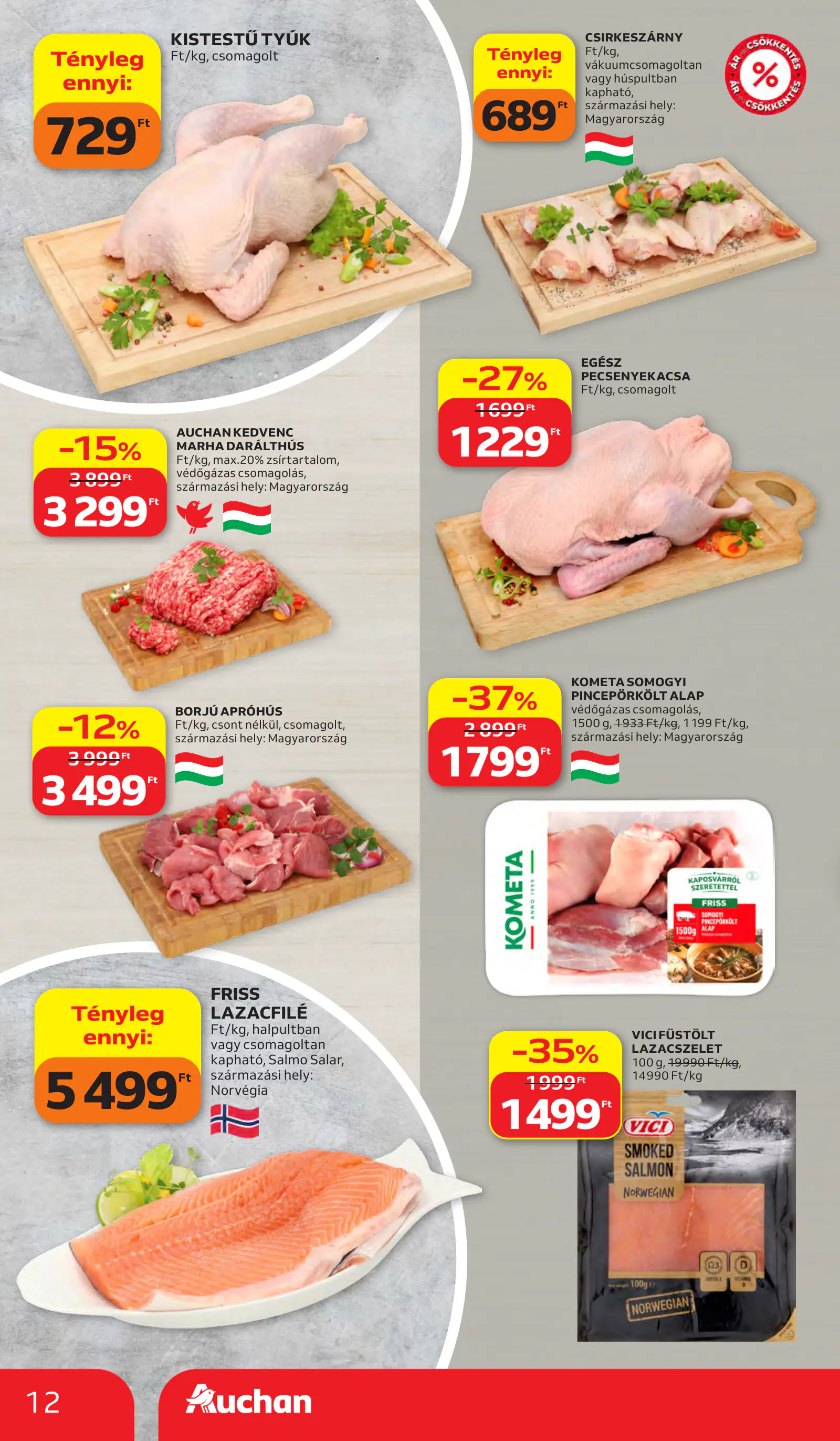 Auchan heti Hipermarket ajánlataink, 12. oldal (okt. 15–21.)
