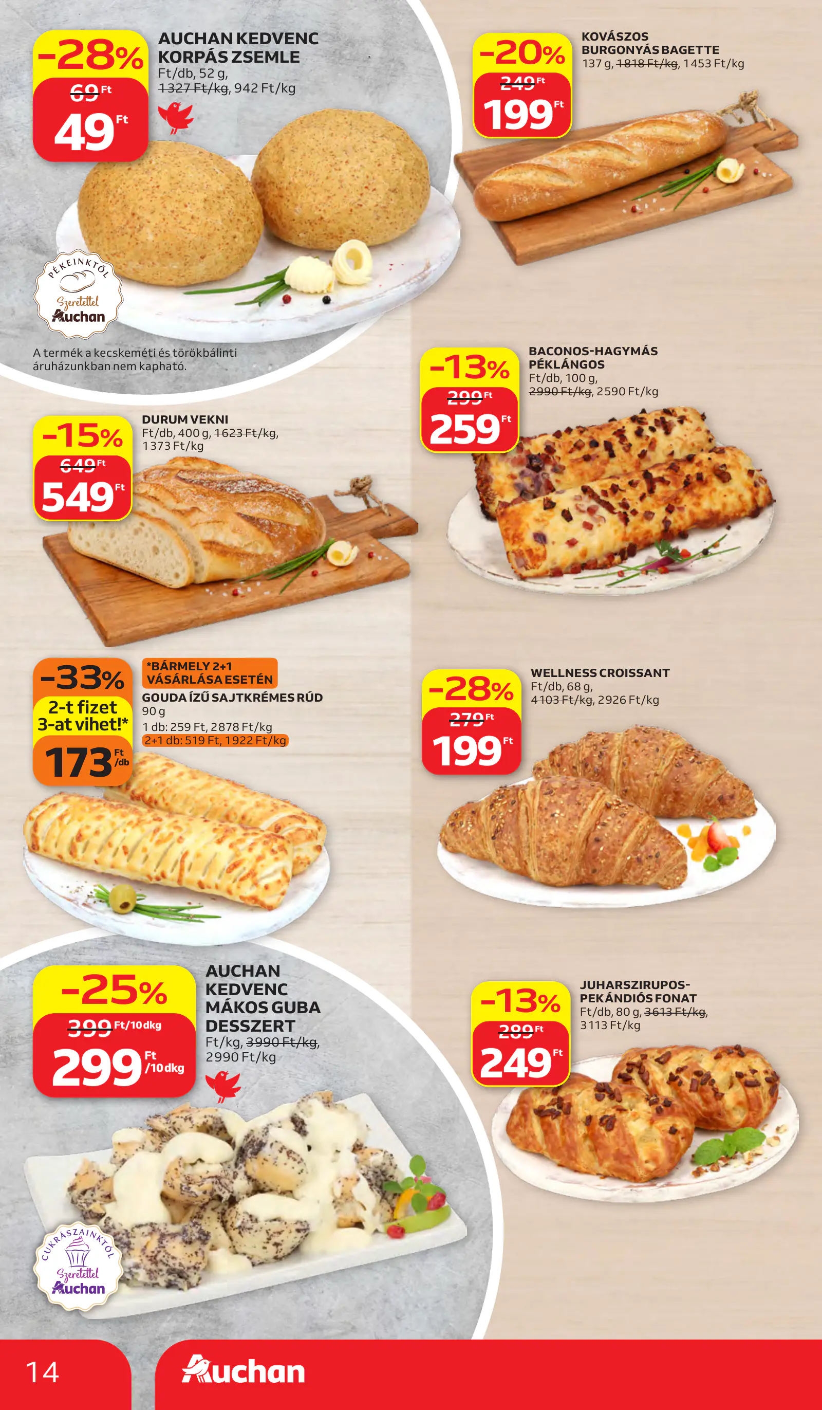 Auchan heti Hipermarket ajánlataink, 14. oldal (okt. 15–21.)