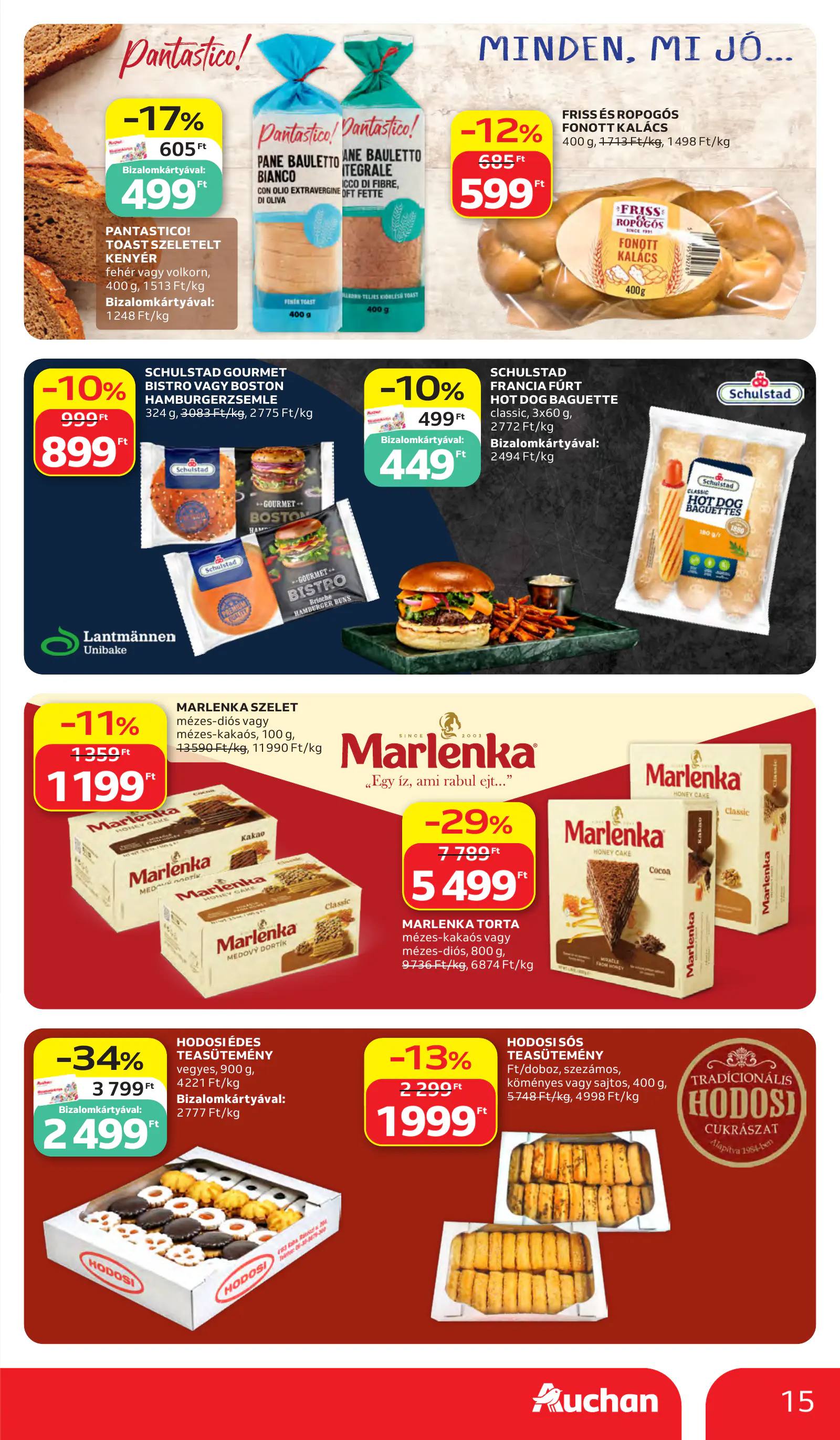 Auchan heti Hipermarket ajánlataink, 15. oldal (okt. 15–21.)