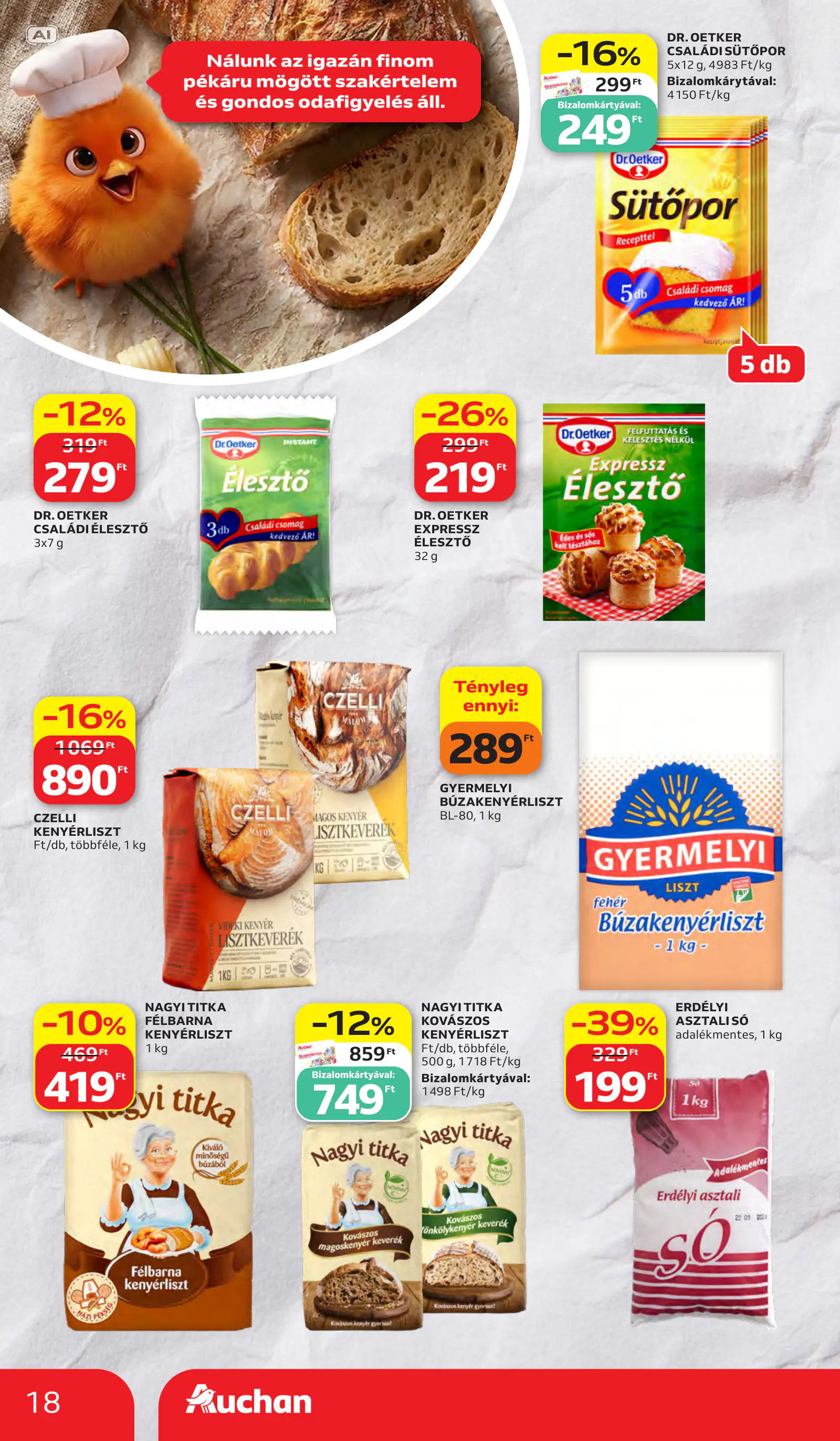 Auchan heti Hipermarket ajánlataink, 18. oldal (okt. 15–21.)