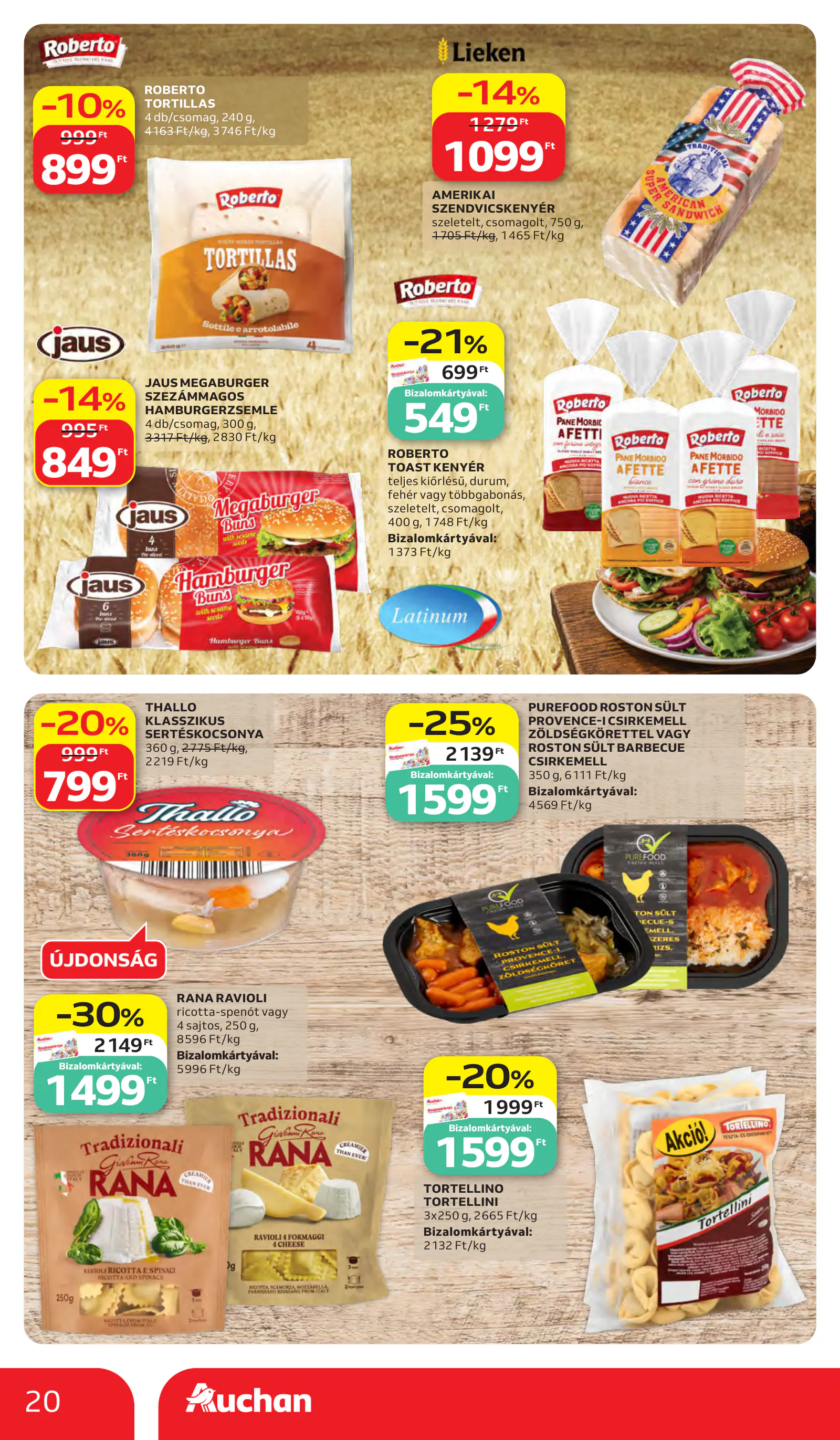 Auchan heti Hipermarket ajánlataink, 20. oldal (okt. 15–21.)