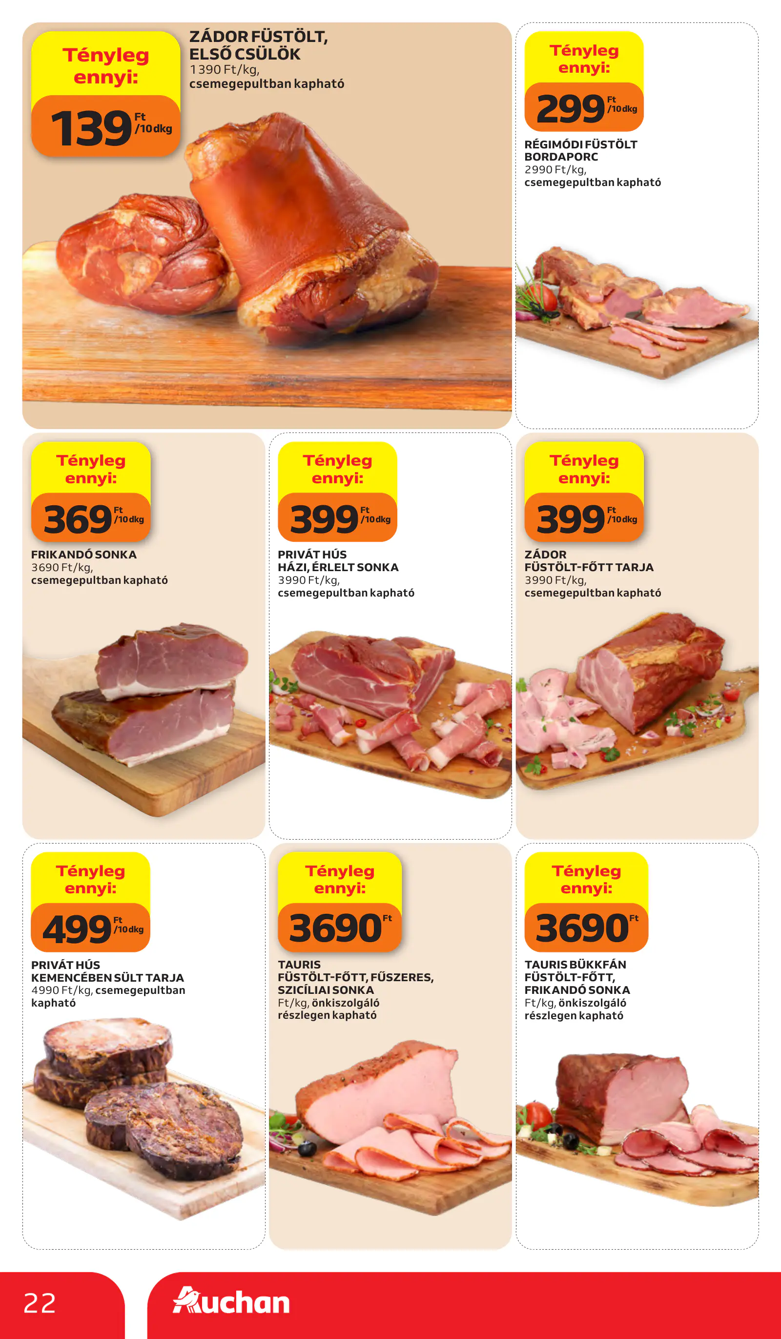 Auchan heti Hipermarket ajánlataink, 22. oldal (okt. 15–21.)