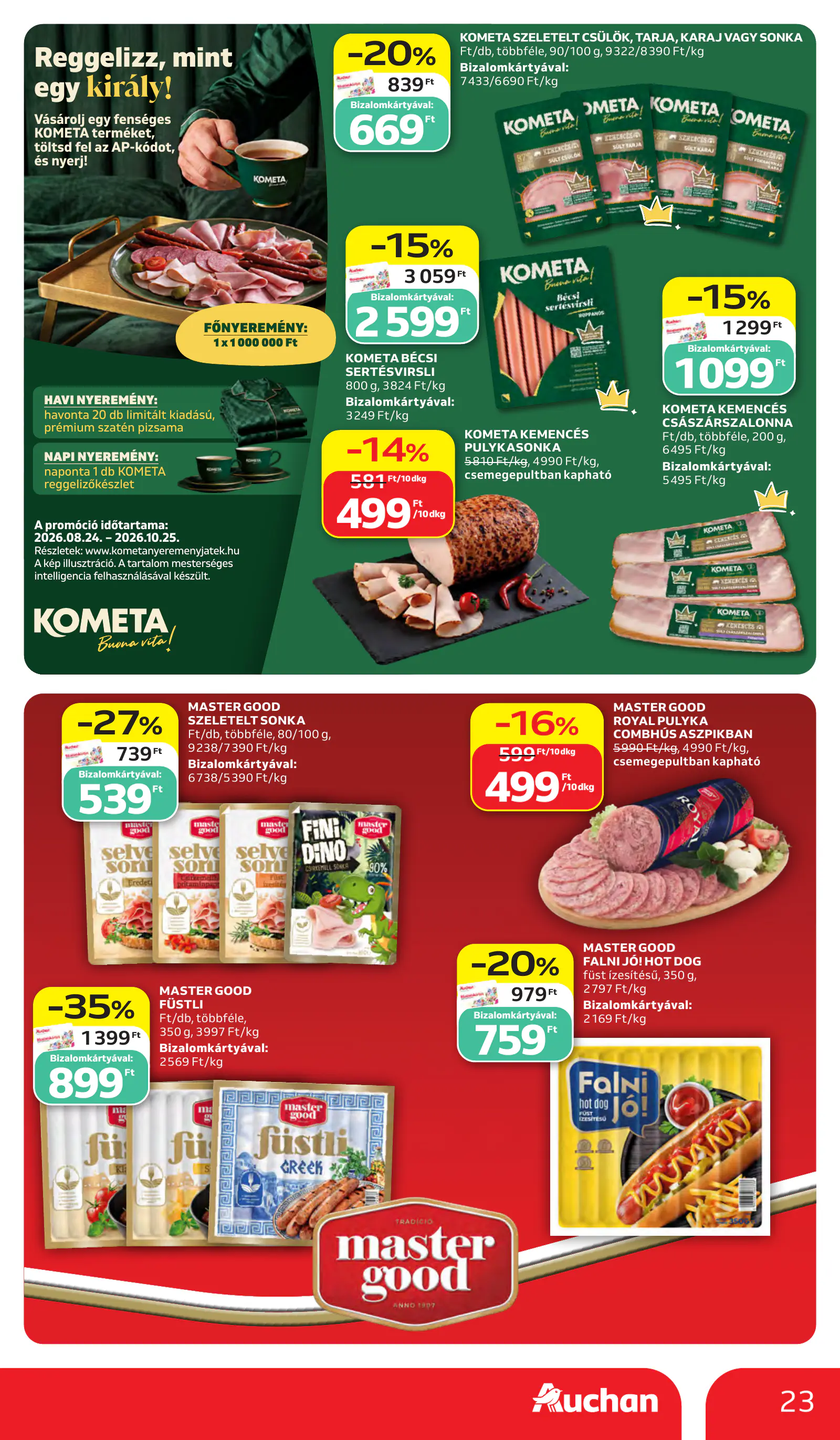 Auchan heti Hipermarket ajánlataink, 23. oldal (okt. 15–21.)