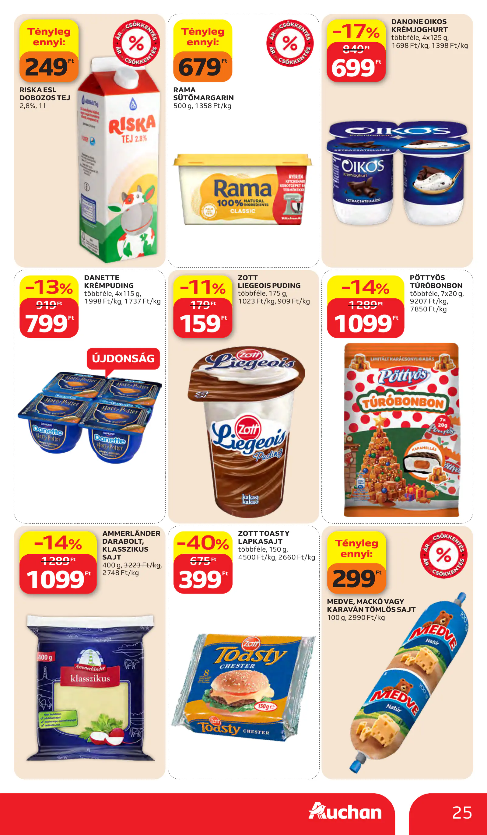 Auchan heti Hipermarket ajánlataink, 25. oldal (okt. 15–21.)