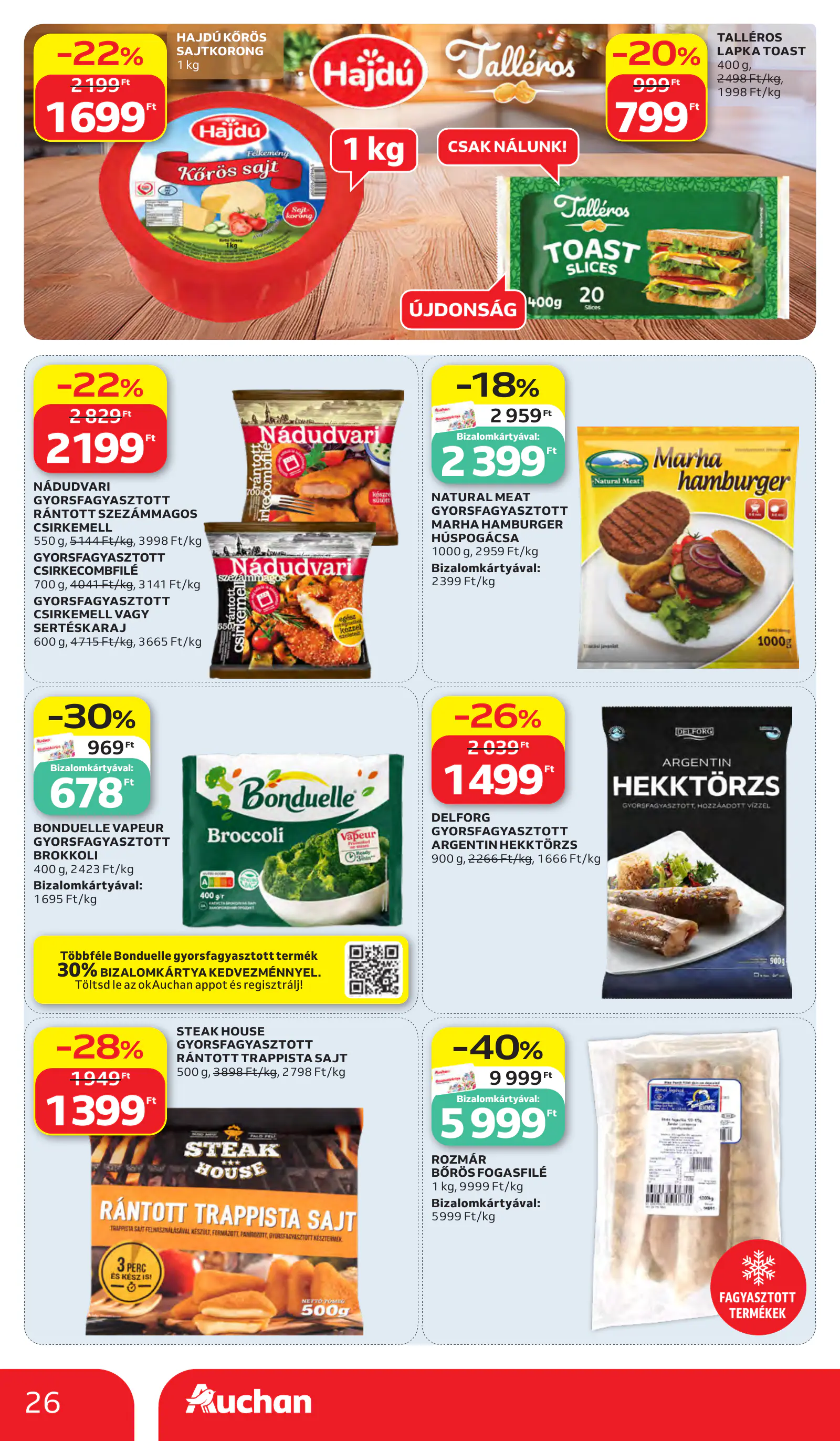 Auchan heti Hipermarket ajánlataink, 26. oldal (okt. 15–21.)