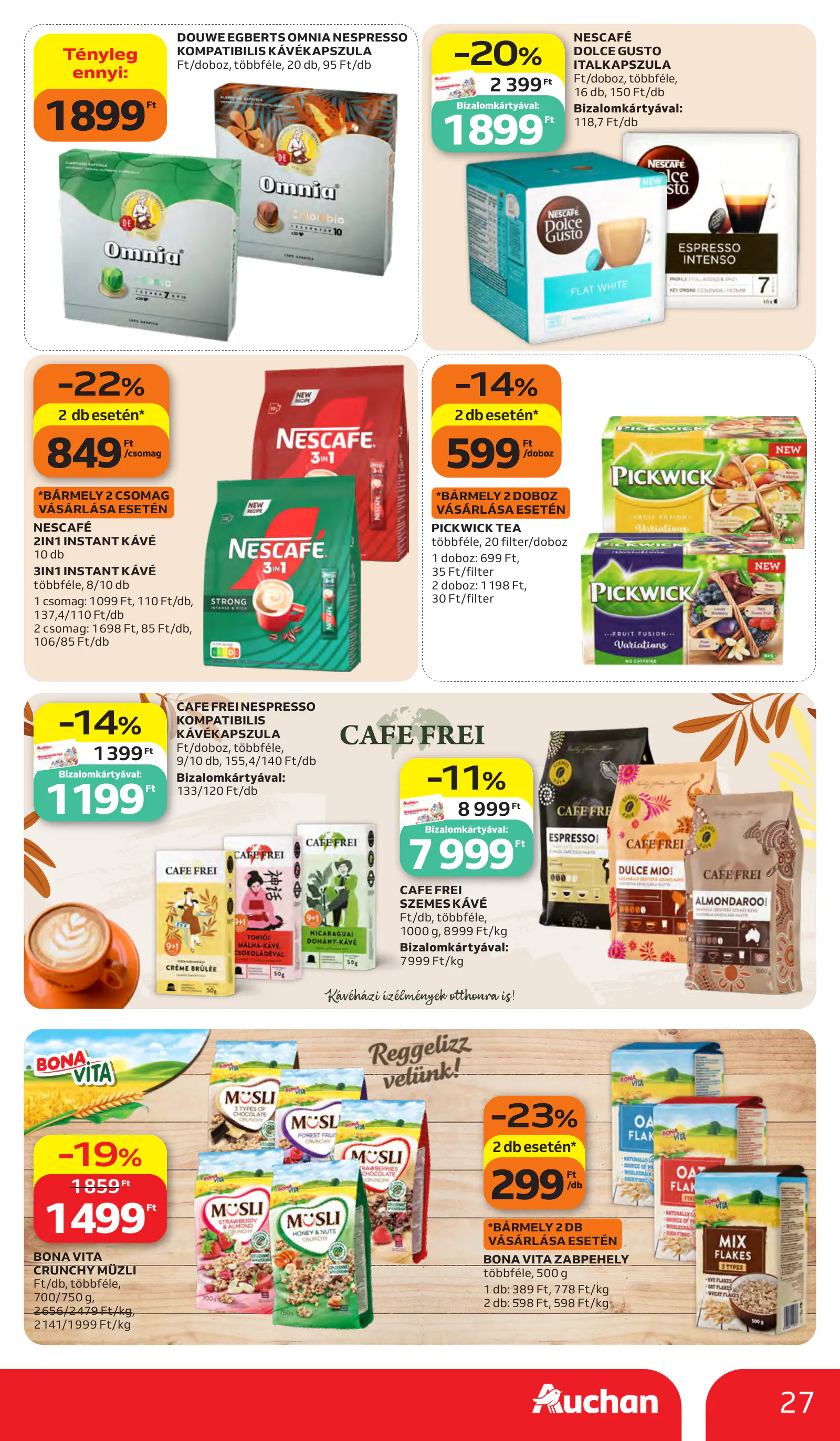 Auchan heti Hipermarket ajánlataink, 27. oldal (okt. 15–21.)