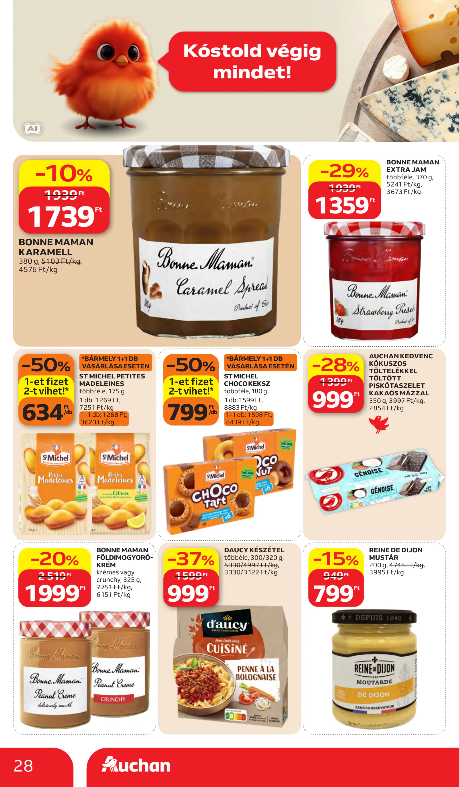 Auchan heti Hipermarket ajánlataink, 28. oldal (okt. 15–21.)