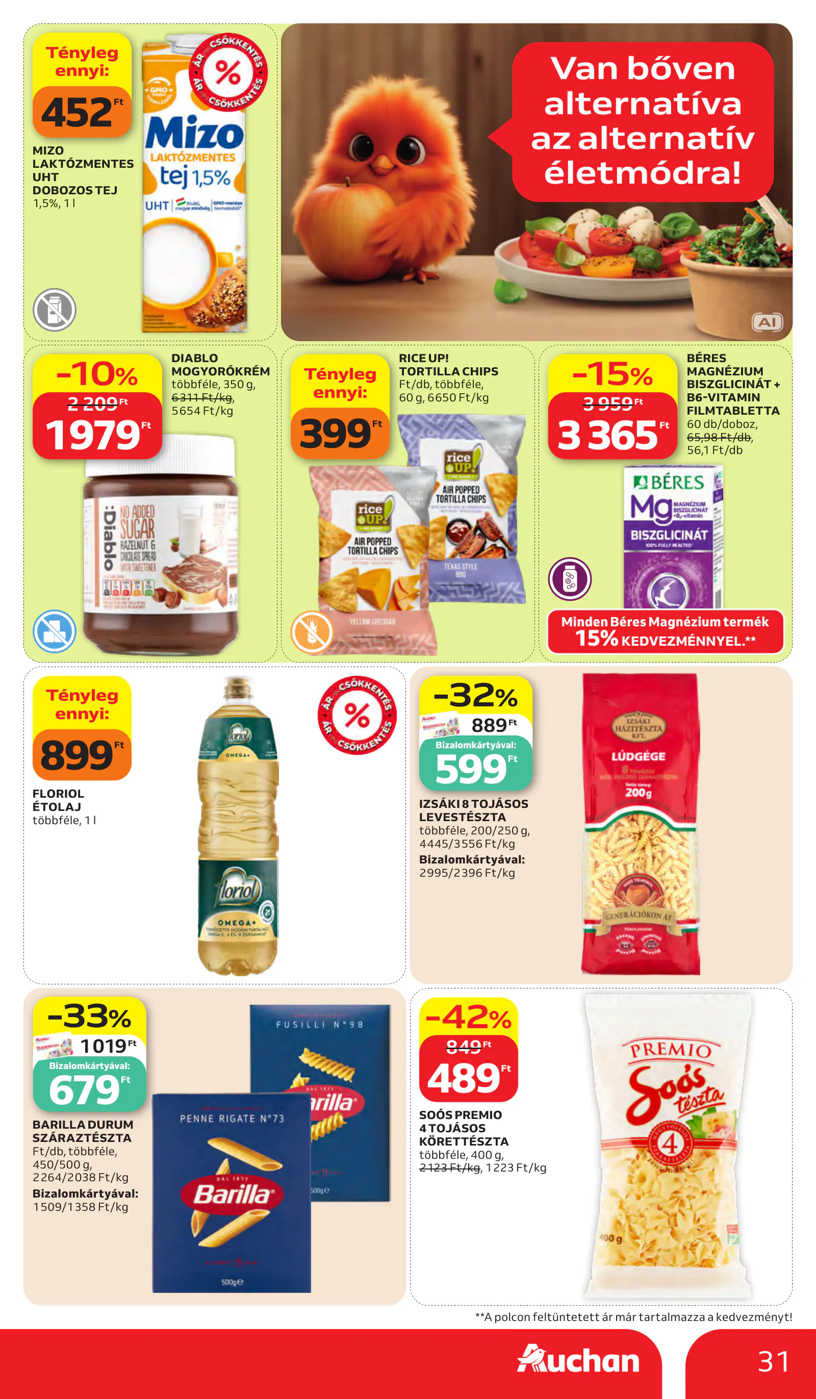 Auchan heti Hipermarket ajánlataink, 31. oldal (okt. 15–21.)