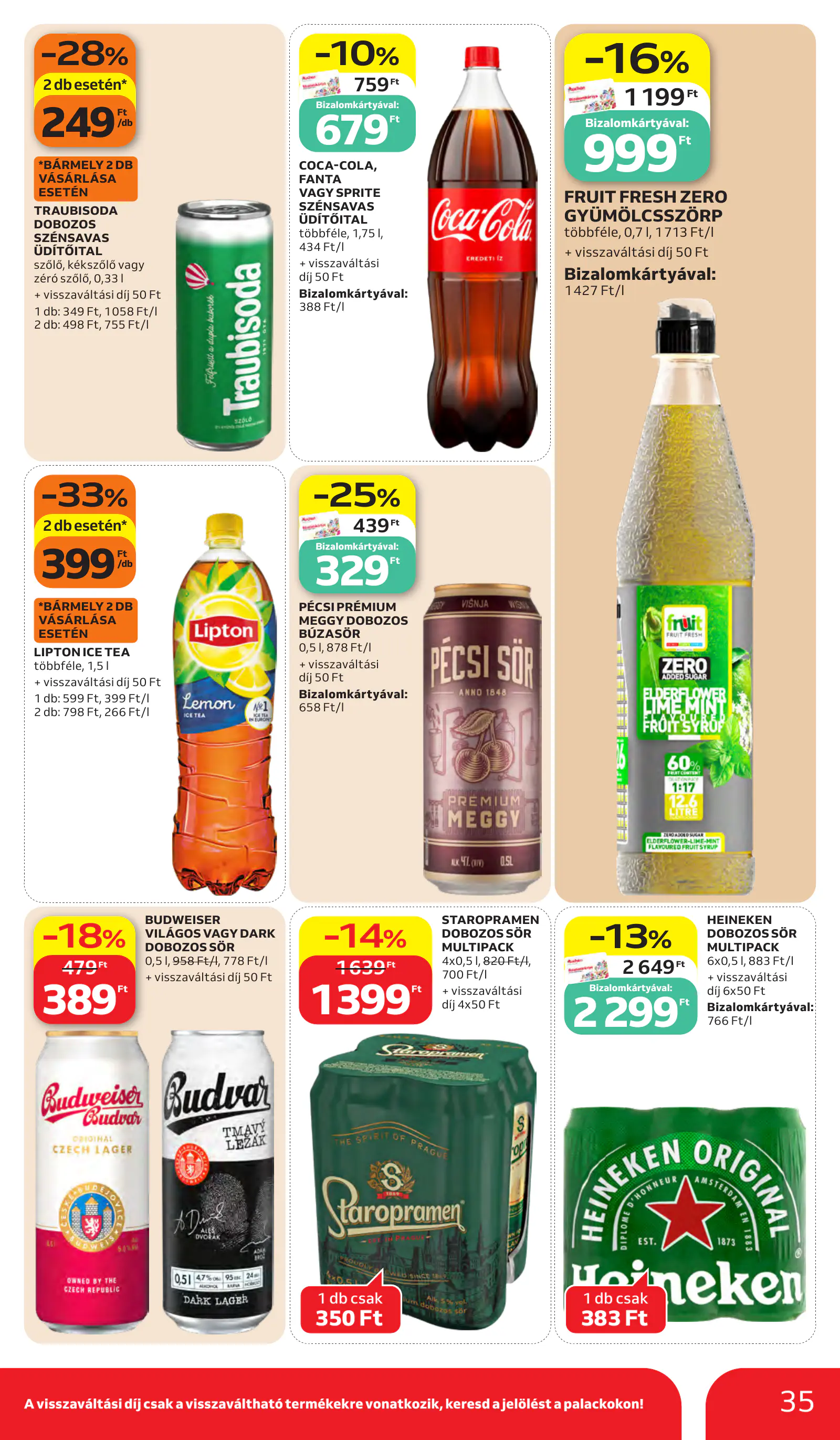Auchan heti Hipermarket ajánlataink, 35. oldal (okt. 15–21.)