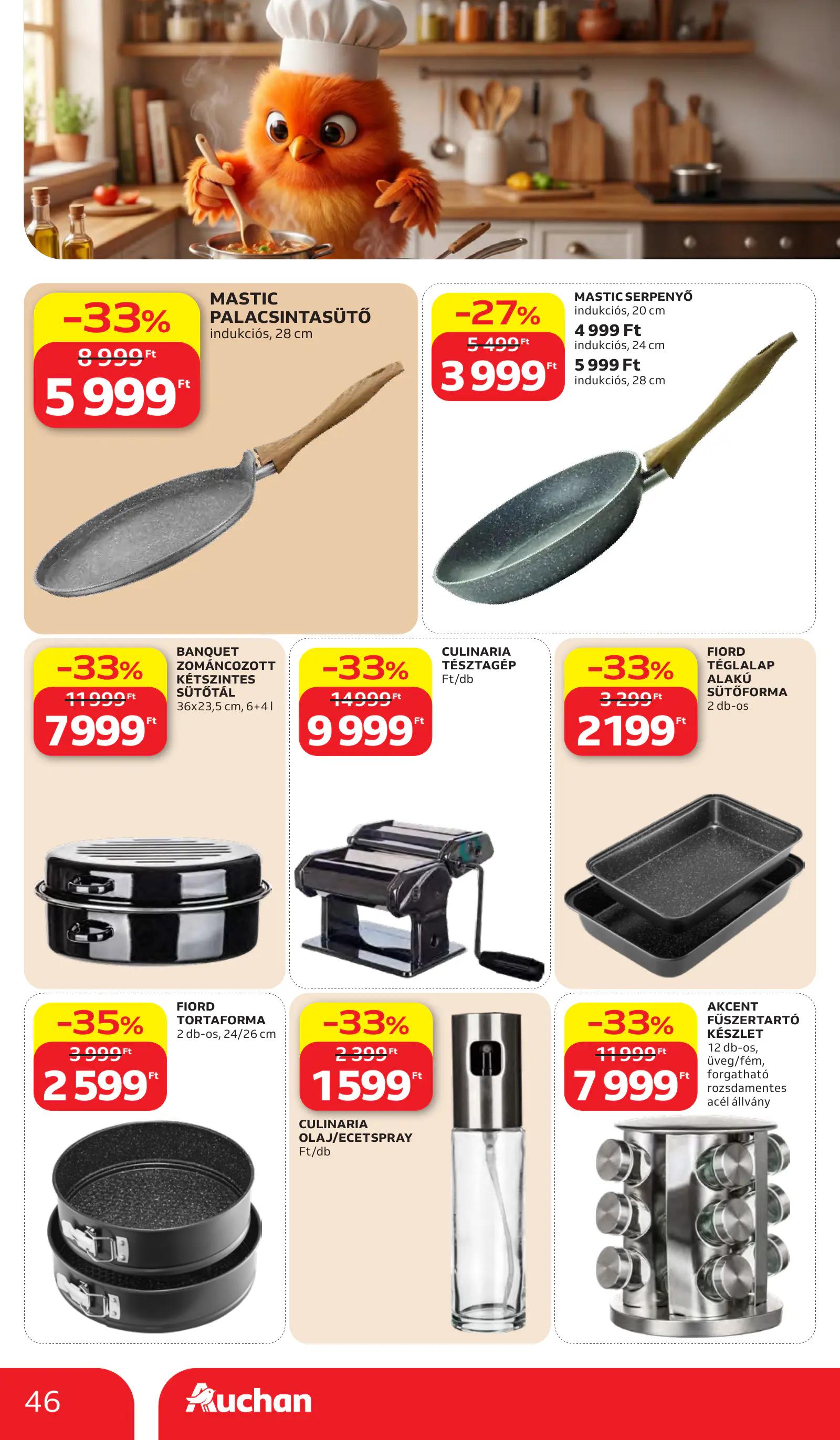 Auchan heti Hipermarket ajánlataink, 46. oldal (okt. 15–21.)