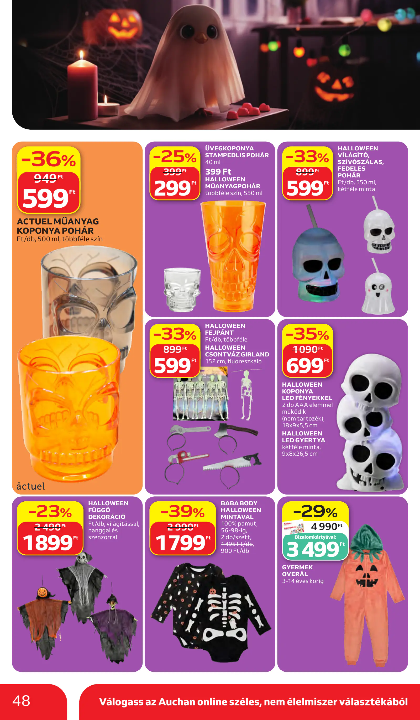 Auchan heti Hipermarket ajánlataink, 48. oldal (okt. 15–21.)