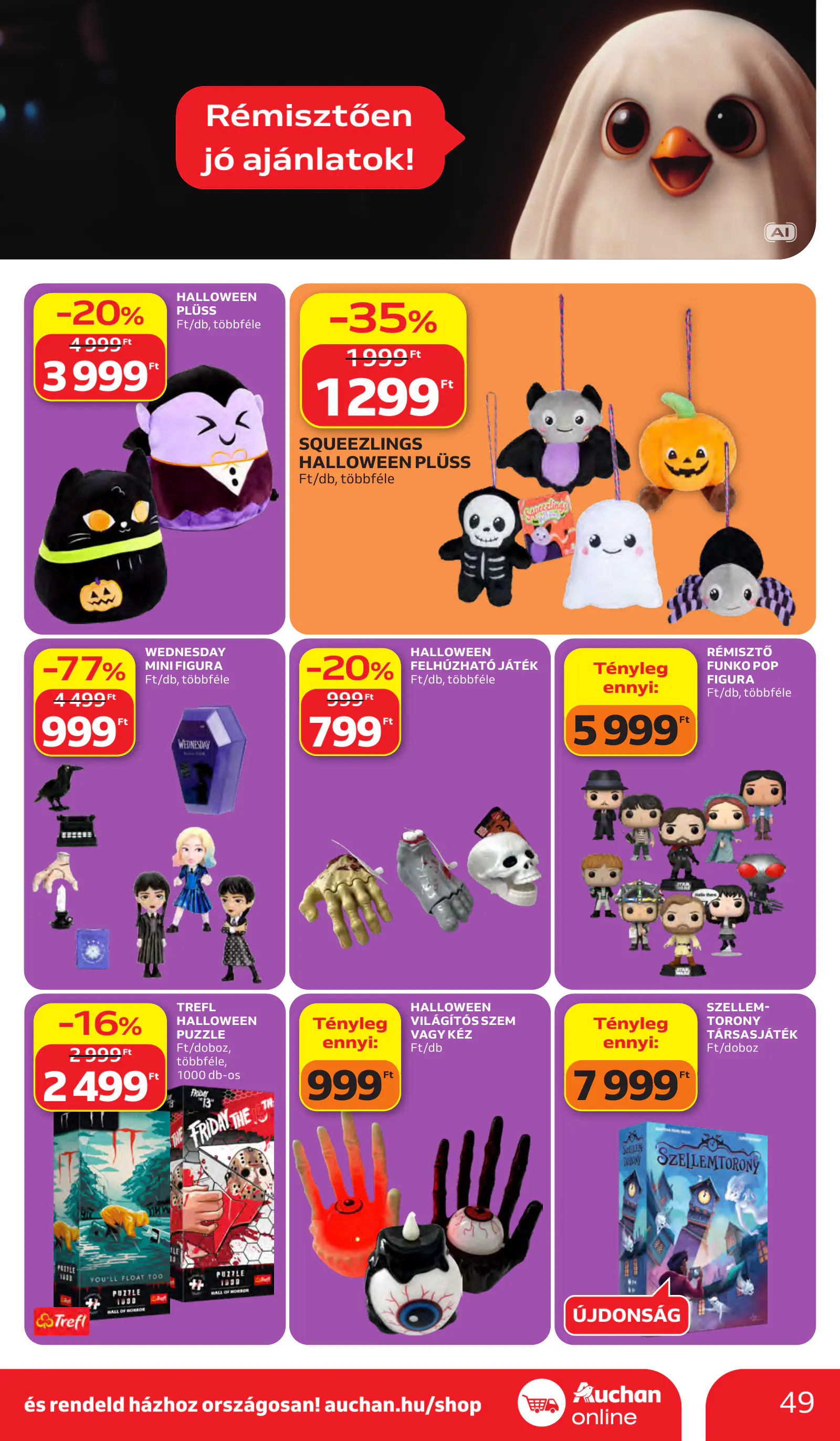 Auchan heti Hipermarket ajánlataink, 49. oldal (okt. 15–21.)