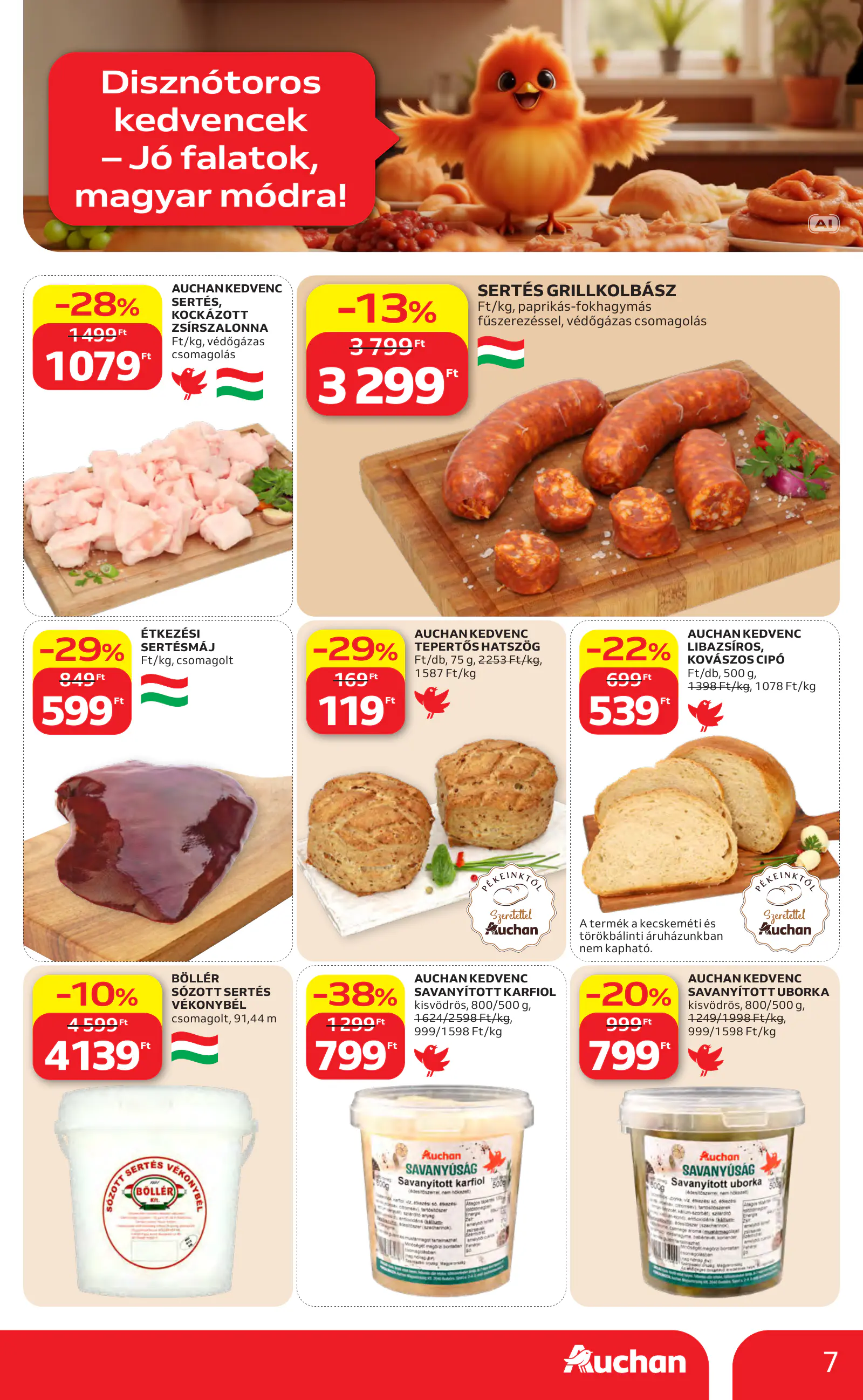 Auchan heti Hipermarket ajánlataink, 7. oldal (okt. 22–28.)