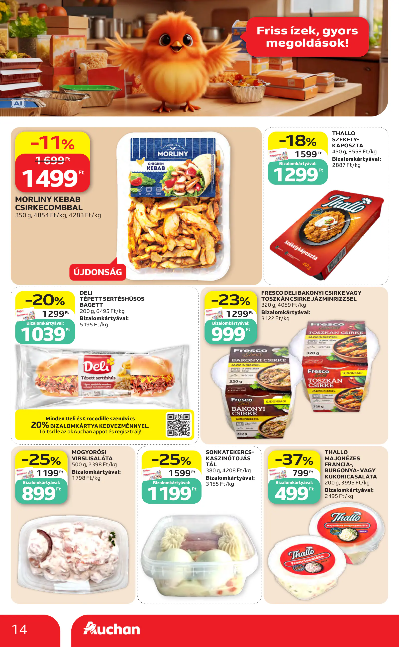 Auchan heti Hipermarket ajánlataink, 14. oldal (okt. 22–28.)