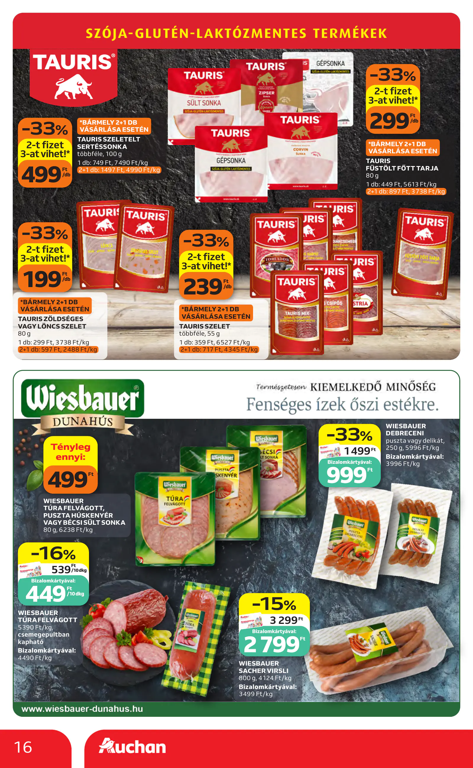 Auchan heti Hipermarket ajánlataink, 16. oldal (okt. 22–28.)