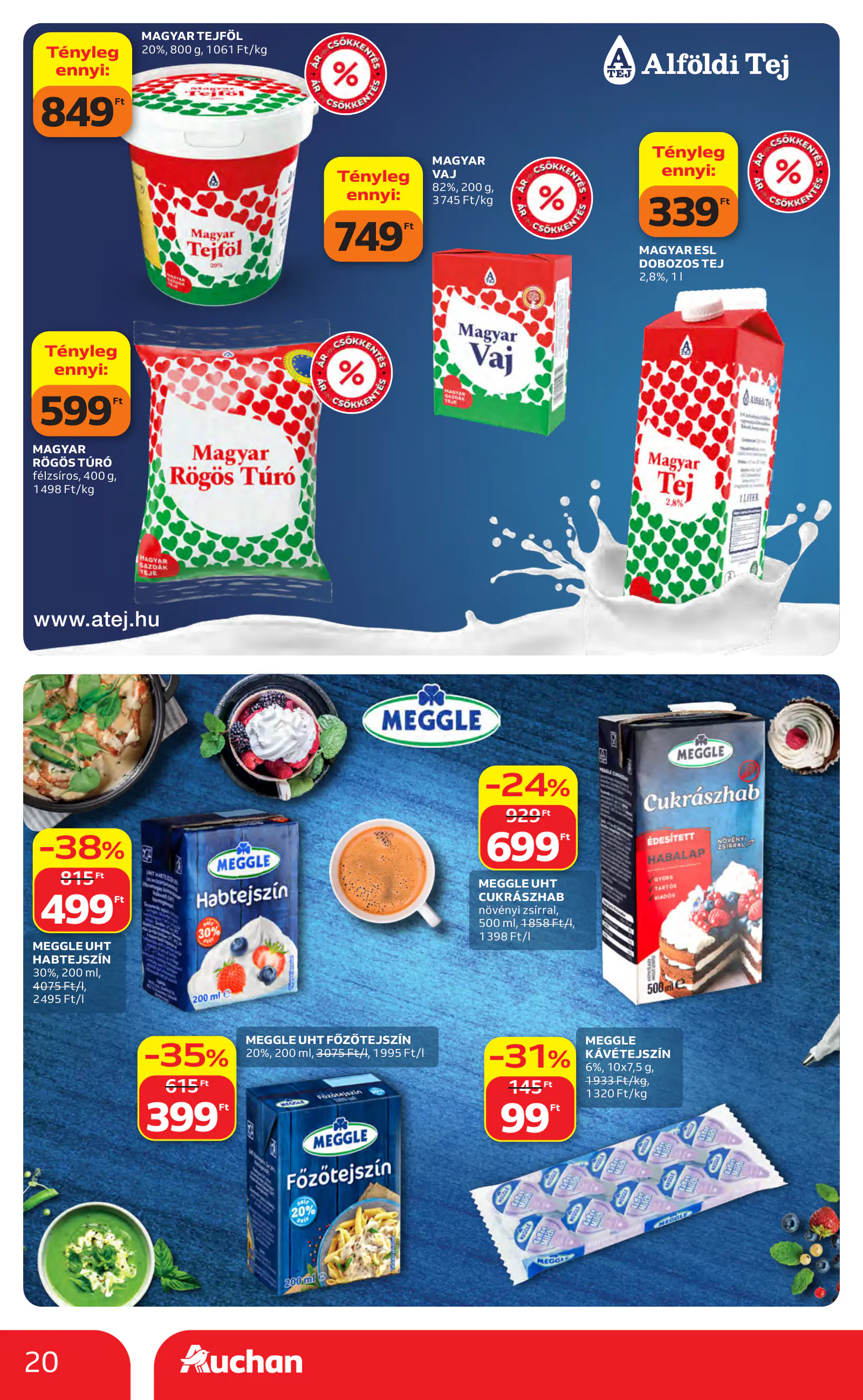 Auchan heti Hipermarket ajánlataink, 20. oldal (okt. 22–28.)