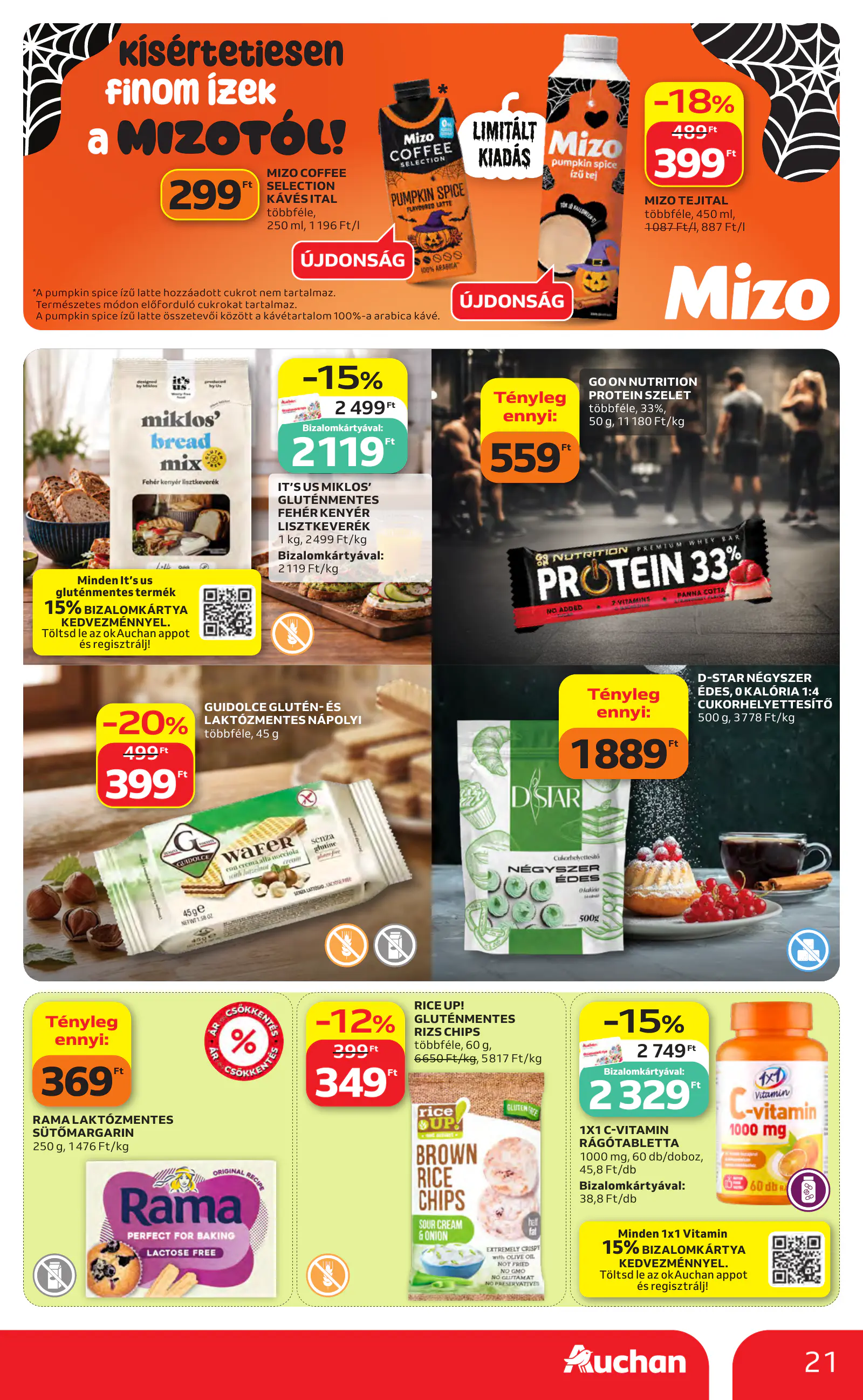Auchan heti Hipermarket ajánlataink, 21. oldal (okt. 22–28.)