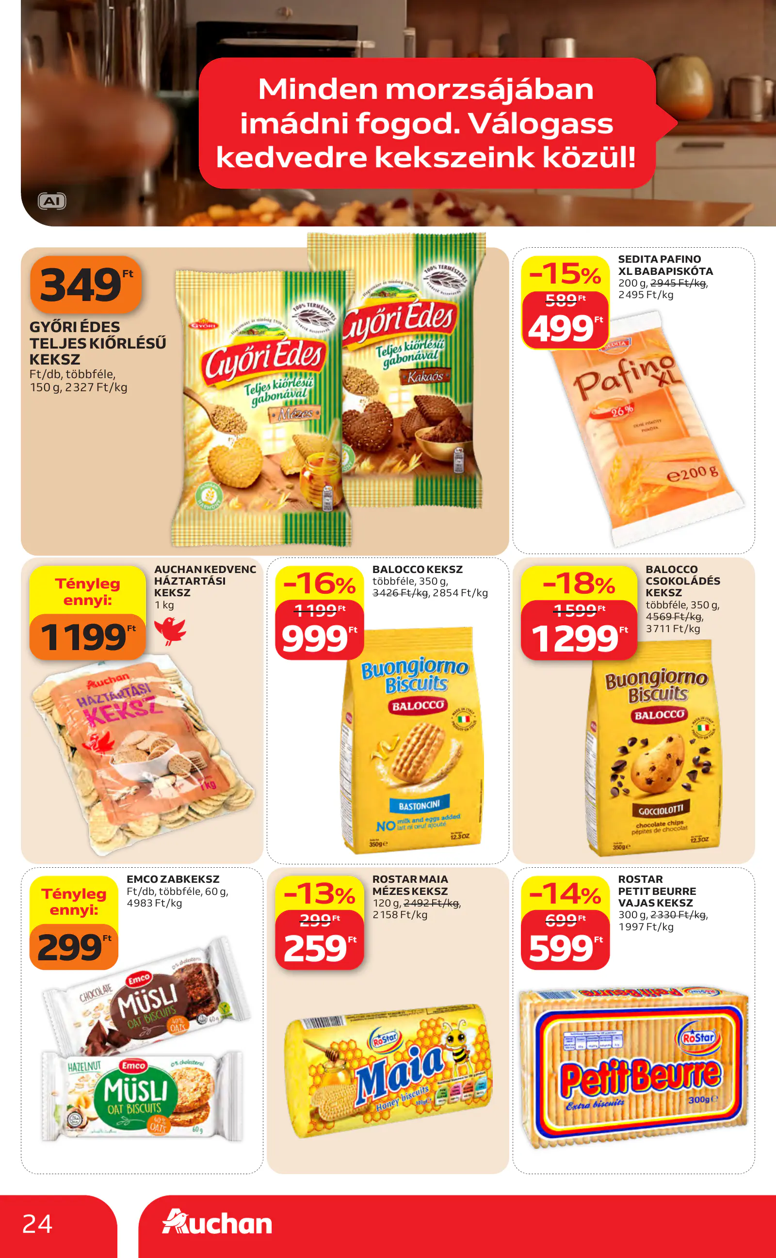 Auchan heti Hipermarket ajánlataink, 24. oldal (okt. 22–28.)